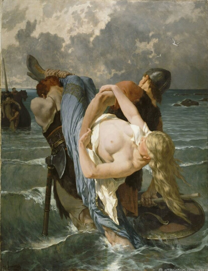 Эвари Виталь Люмине (1821-1896). Норманнские пираты. 1894.jpg