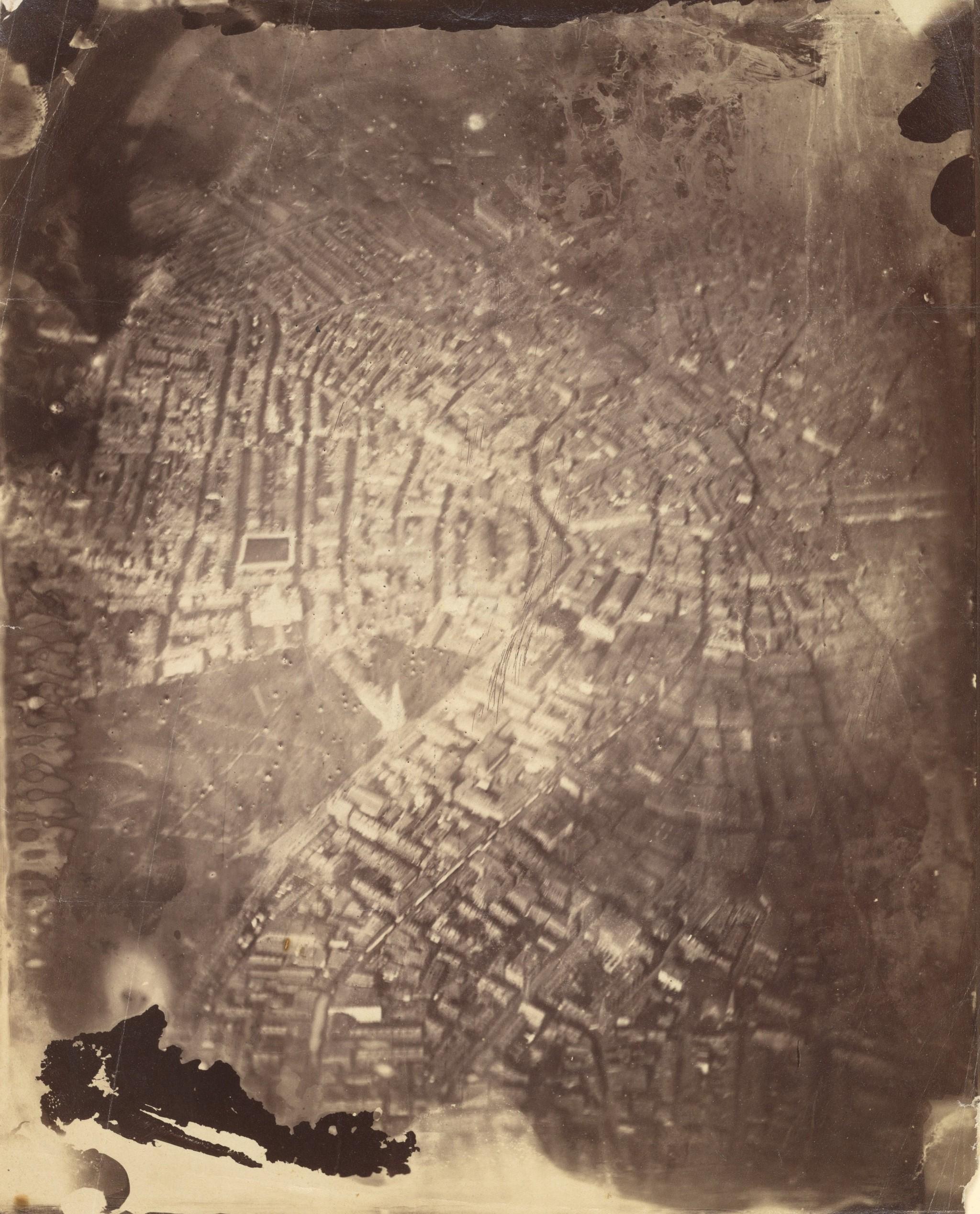 Boston from a hot-air balloon, 1860s.jpg