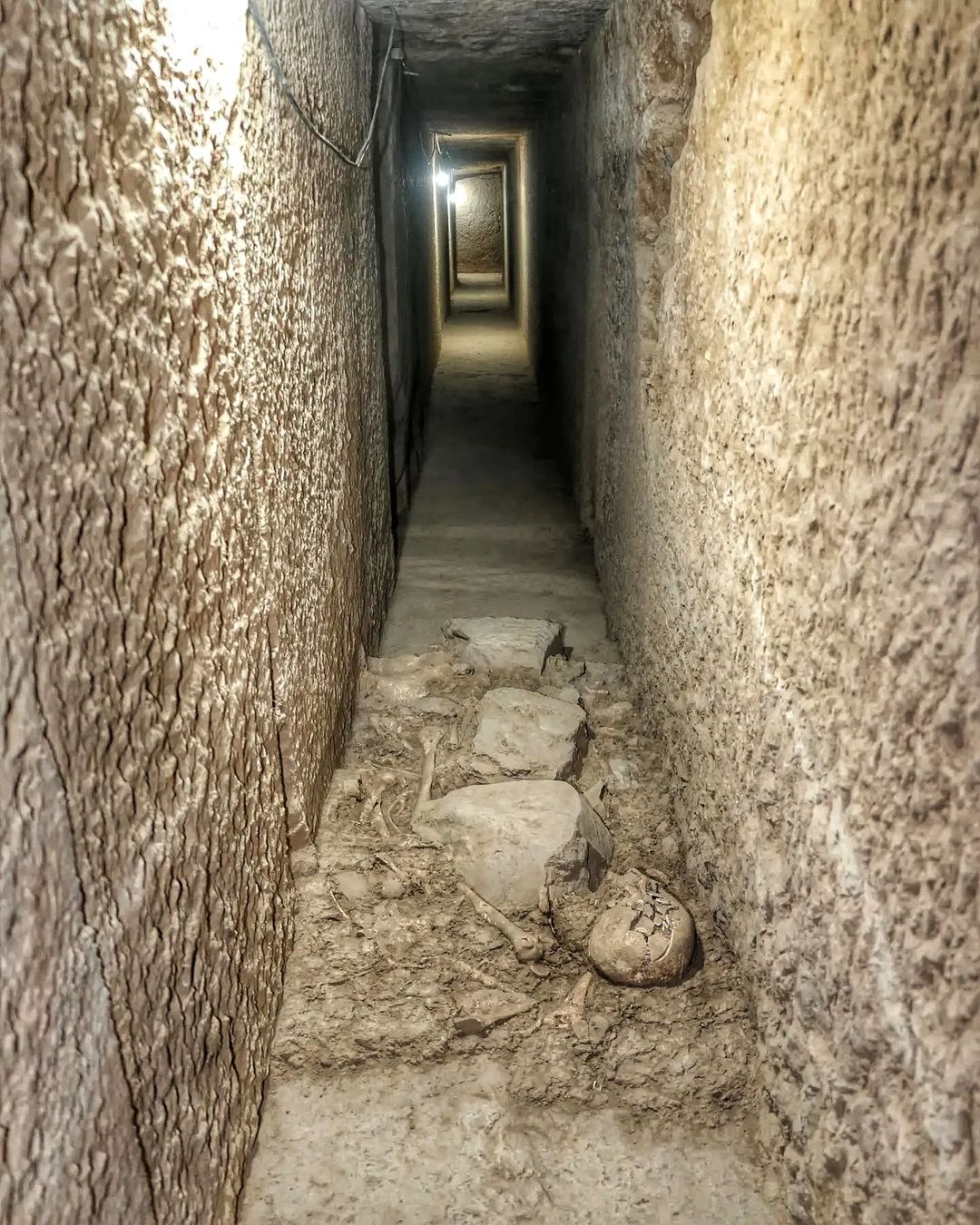 the canals of Persepolis in Iran (550–330 BC), the 20th and most complete human skeleton was discovered, which most likely dates back to after the destruction of Persepolis.jpg