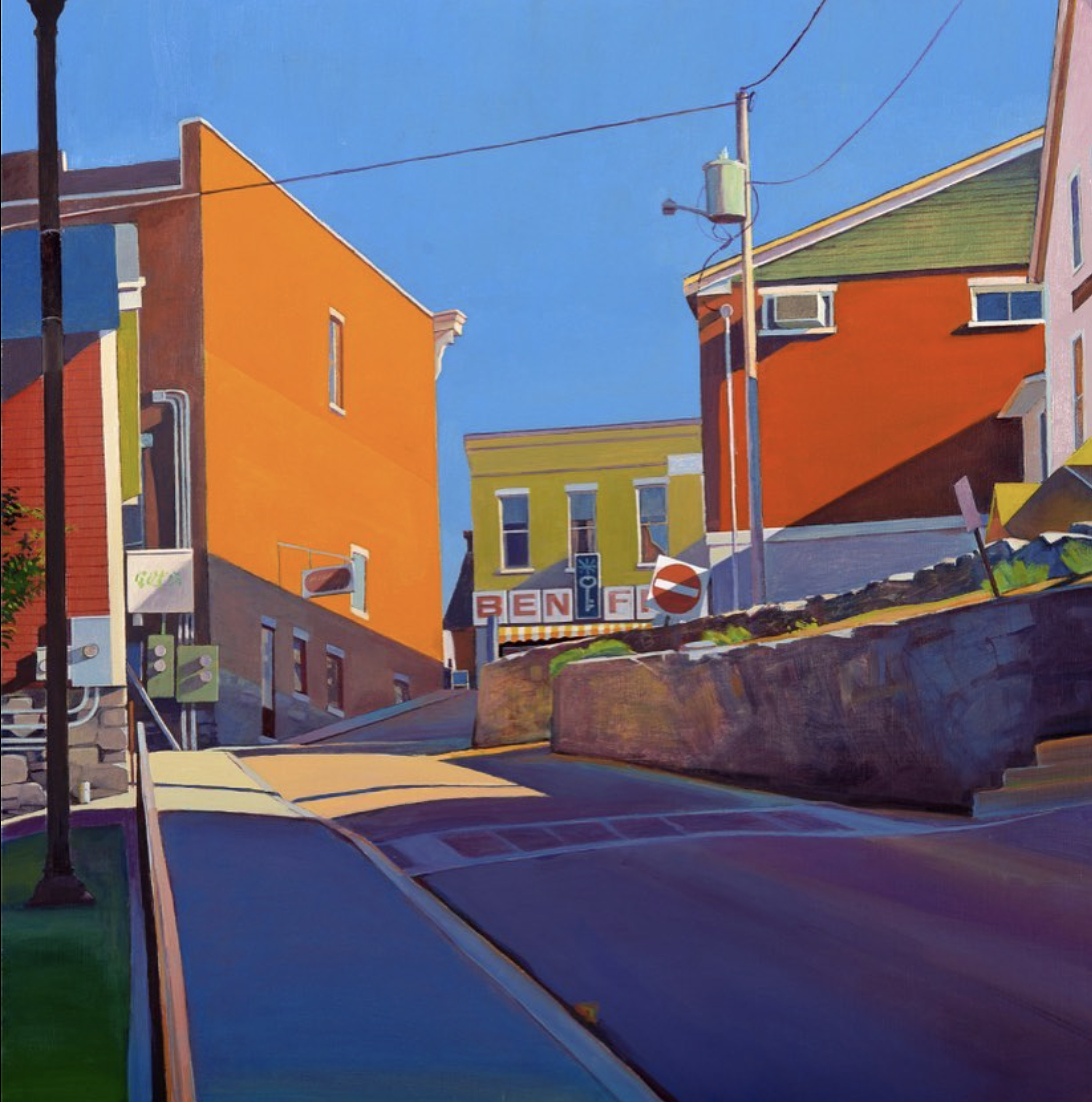 Susan Abbott, Walking Up from the River, oil on linen.png