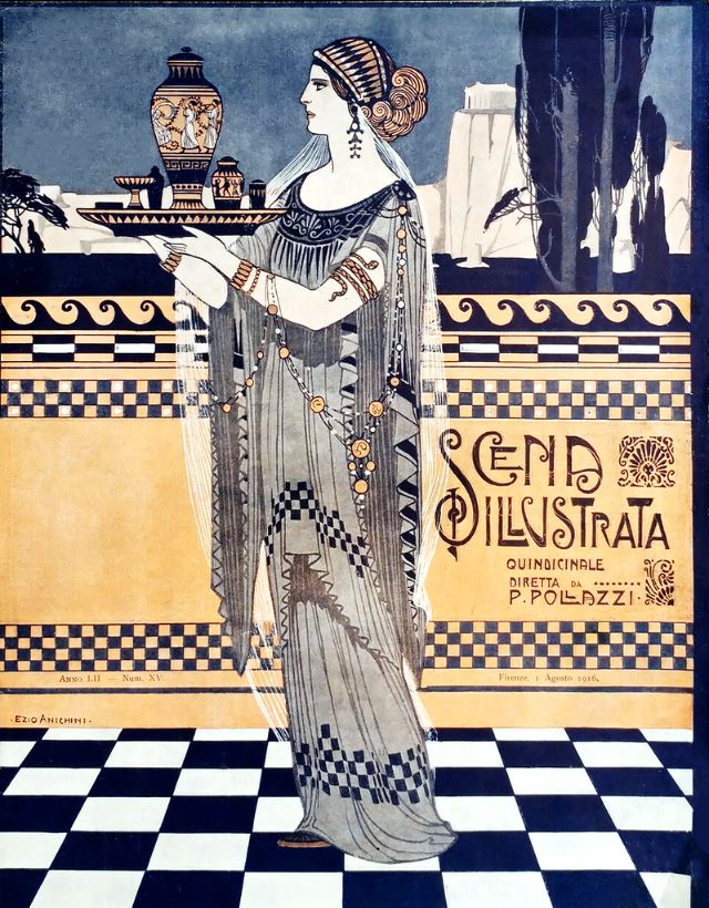 Scena Illustrata cover, August 1, 1916.jpeg