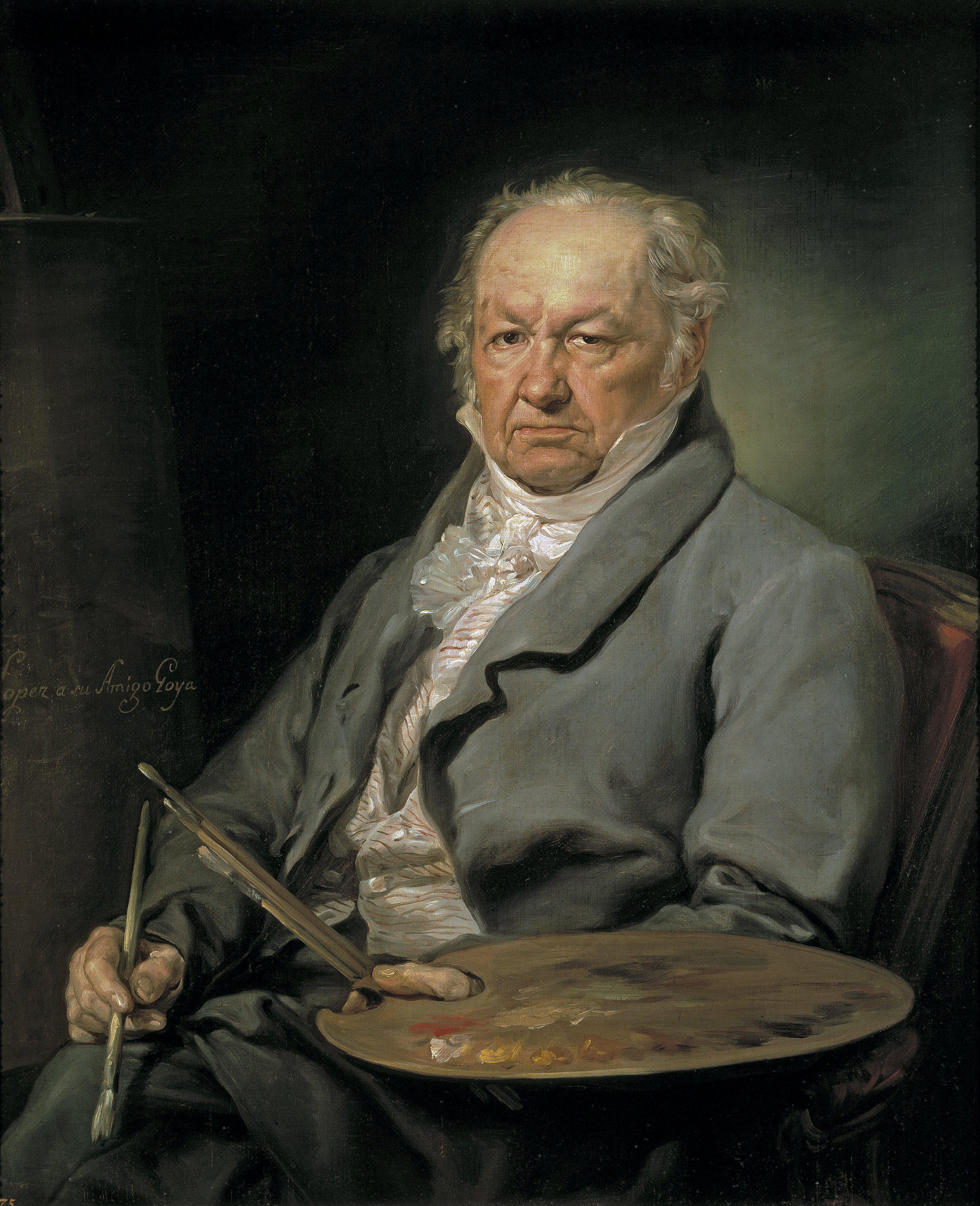 Vicente López Portaña - Portrait of Francisco de Goya (1826).jpeg