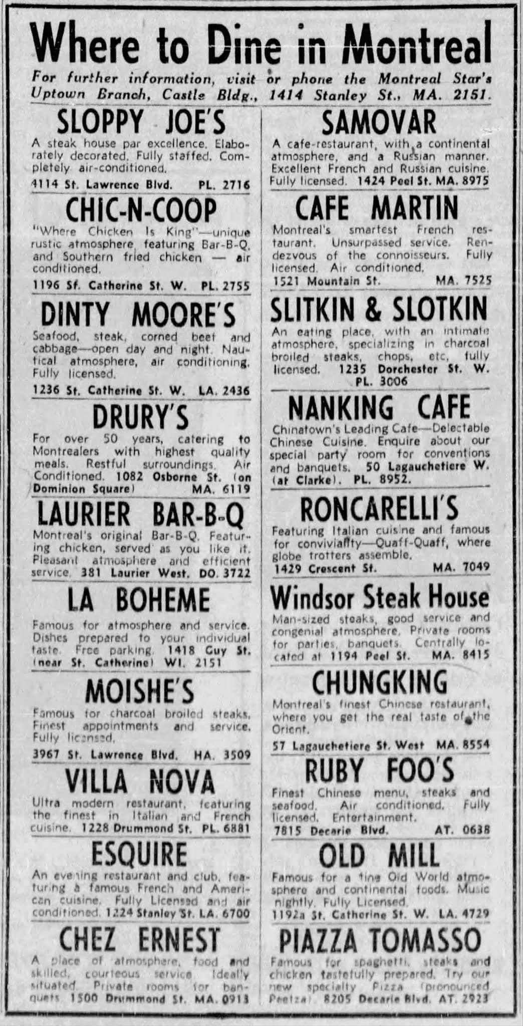 Where to dine in Montreal. 1946.jpeg