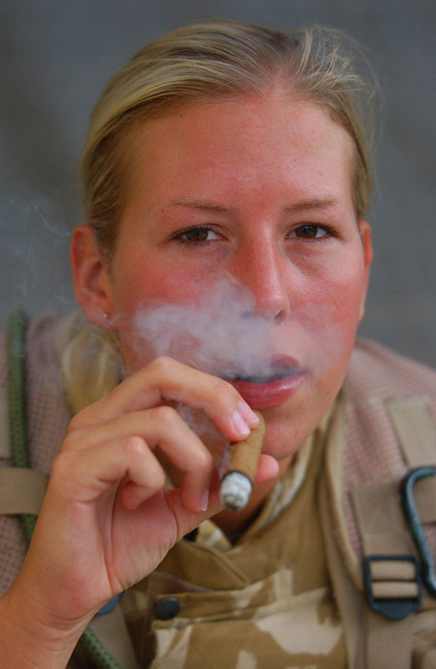 Second Lieutenant Hannah Bedford, Helmand Province, Afghanistan, 5 April 2006.jpg