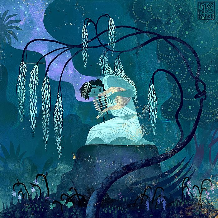Tyler Miles Lockett, The Death of Eurydice (#2 in my Orpheus and Eurydice series).jpeg