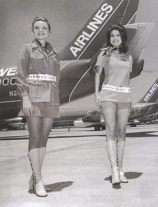 1970s stweardesses, er, flight attendants, in all their glory.jpeg