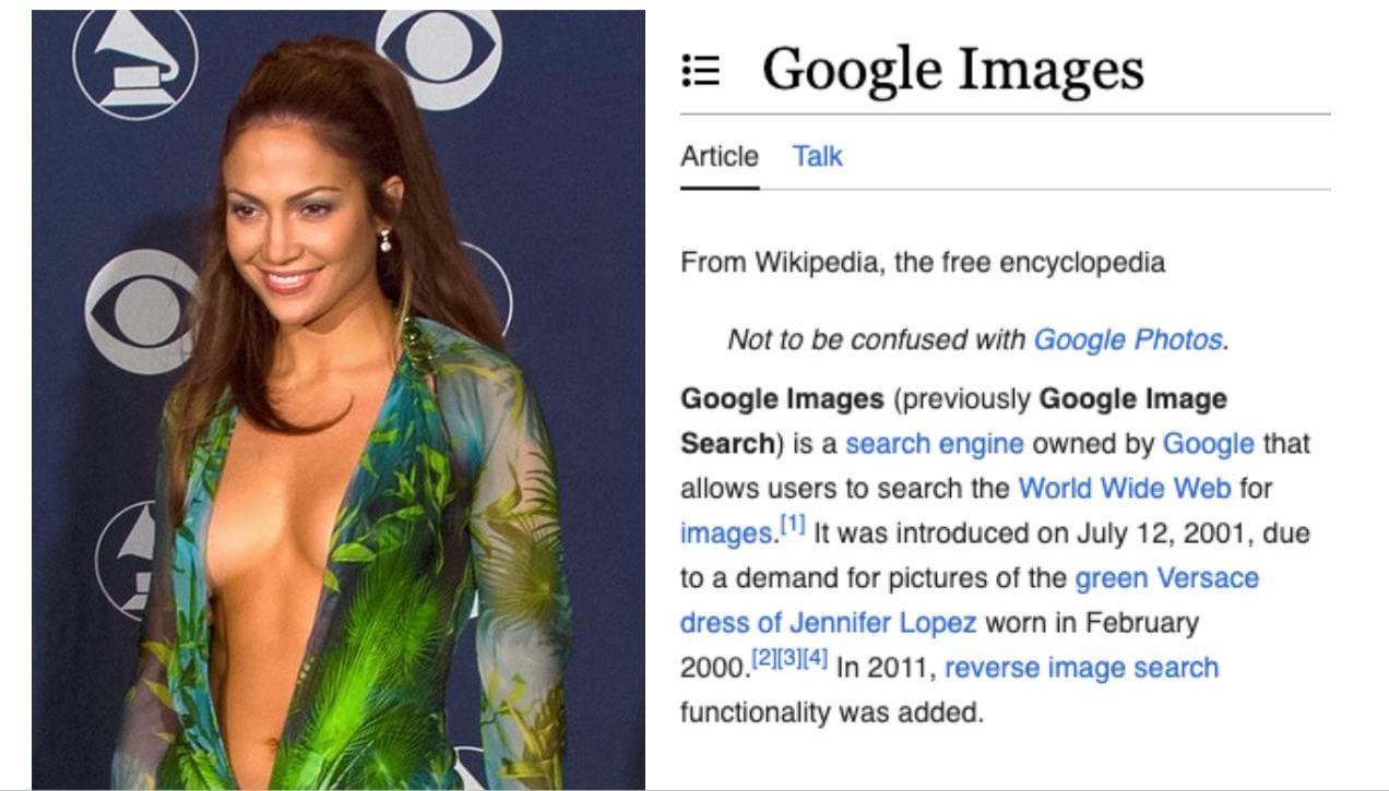 24 years ago, jennifer lopez wearing the green versace dress was the reason google images was invented.jpeg