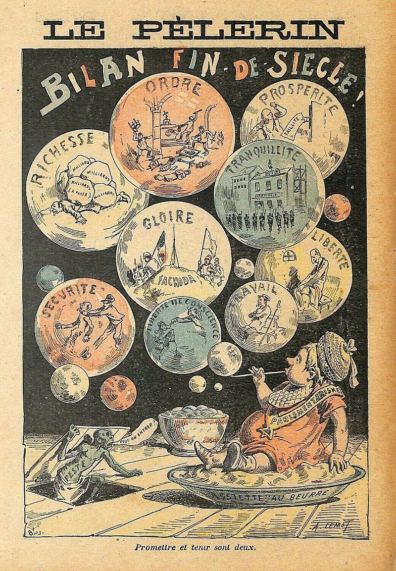 Французская карикатура на настроения «конца века», напечатанная в 1900 году.jpg