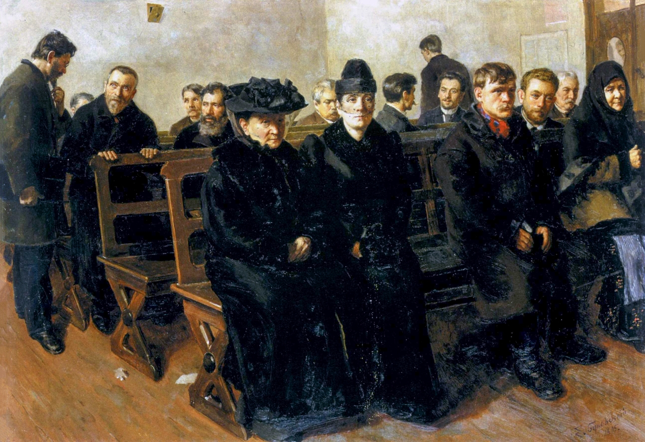 Буковецкий Евгений Иосифович. В суде. 1895.jpg