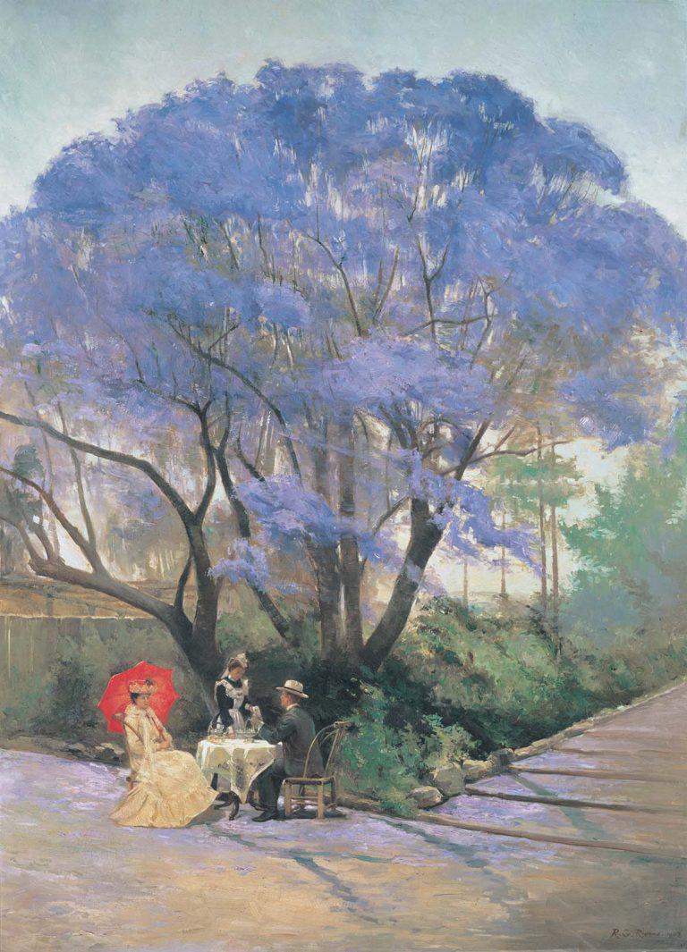 Under the Jacaranda, Richard Godfrey Rivers, 1903.jpeg