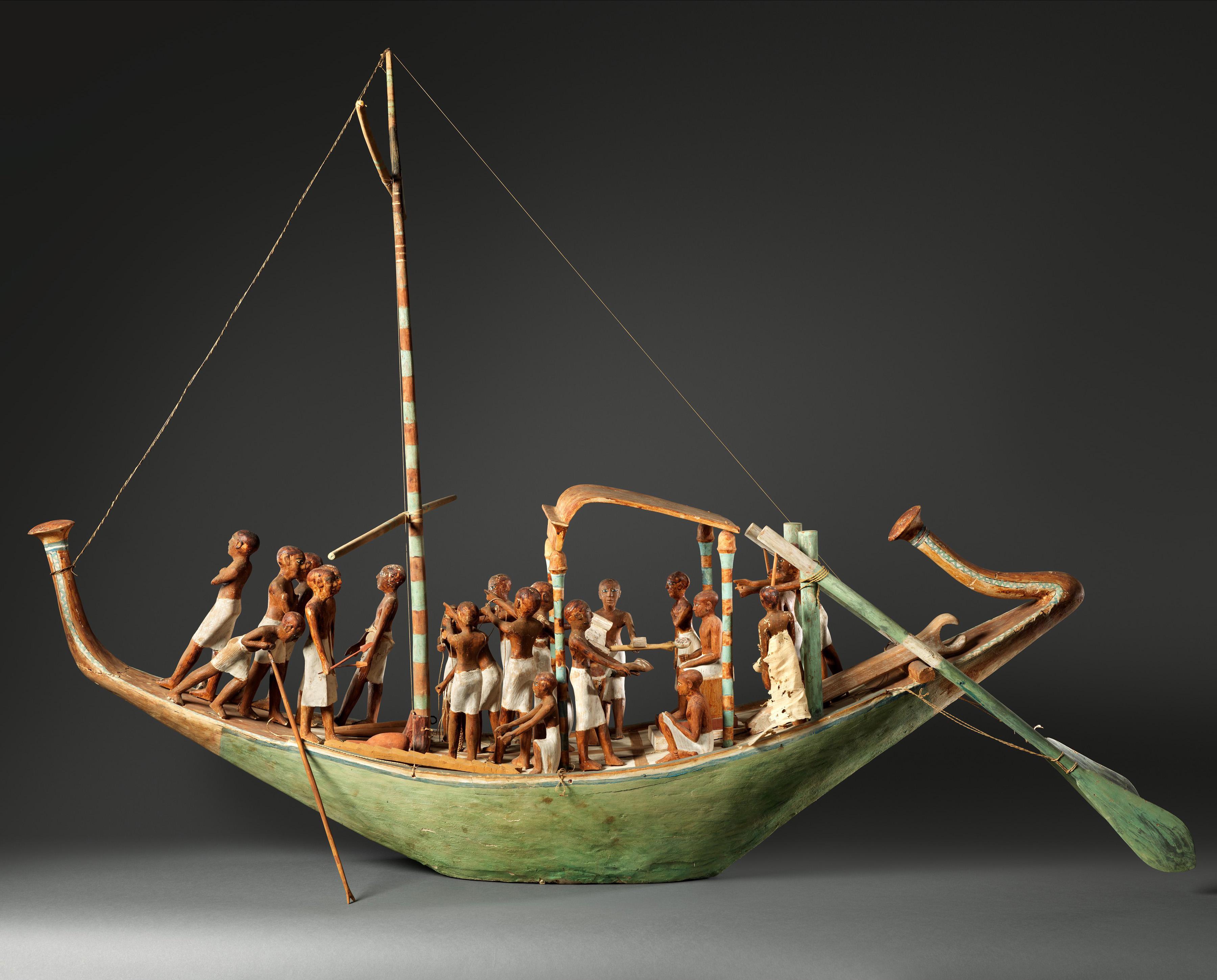Model of a boat. Egypt, Middle Kingdom, 1981–1975 BC.jpeg