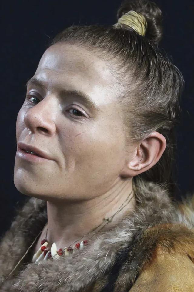 Stone Age Woman's face reconstructed with 4000 year old skull found in Sweden.jpeg