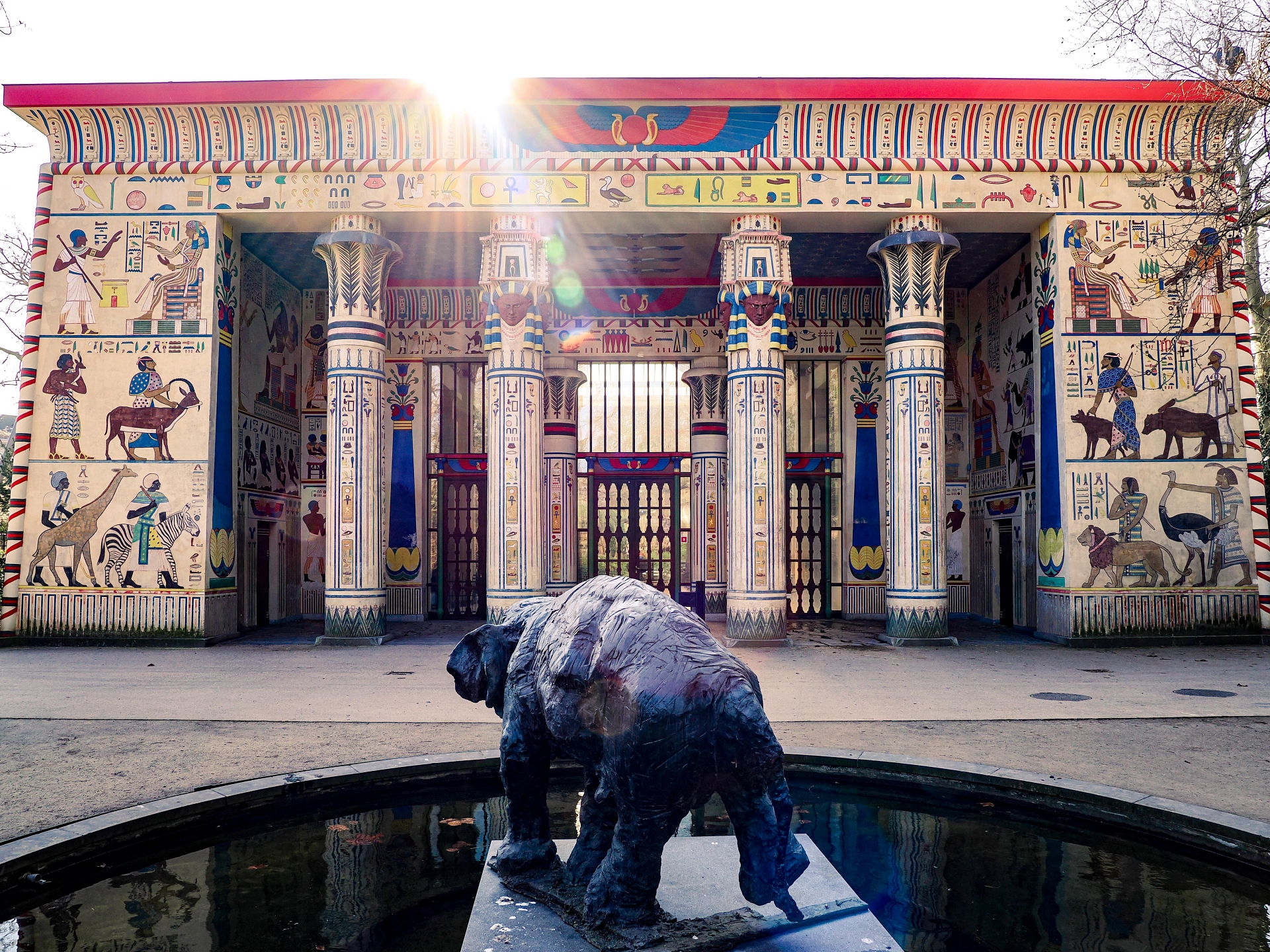The elephant pavillon in the Antwerp zoo, built in 1856 at the height of the Egyptian revival.jpeg