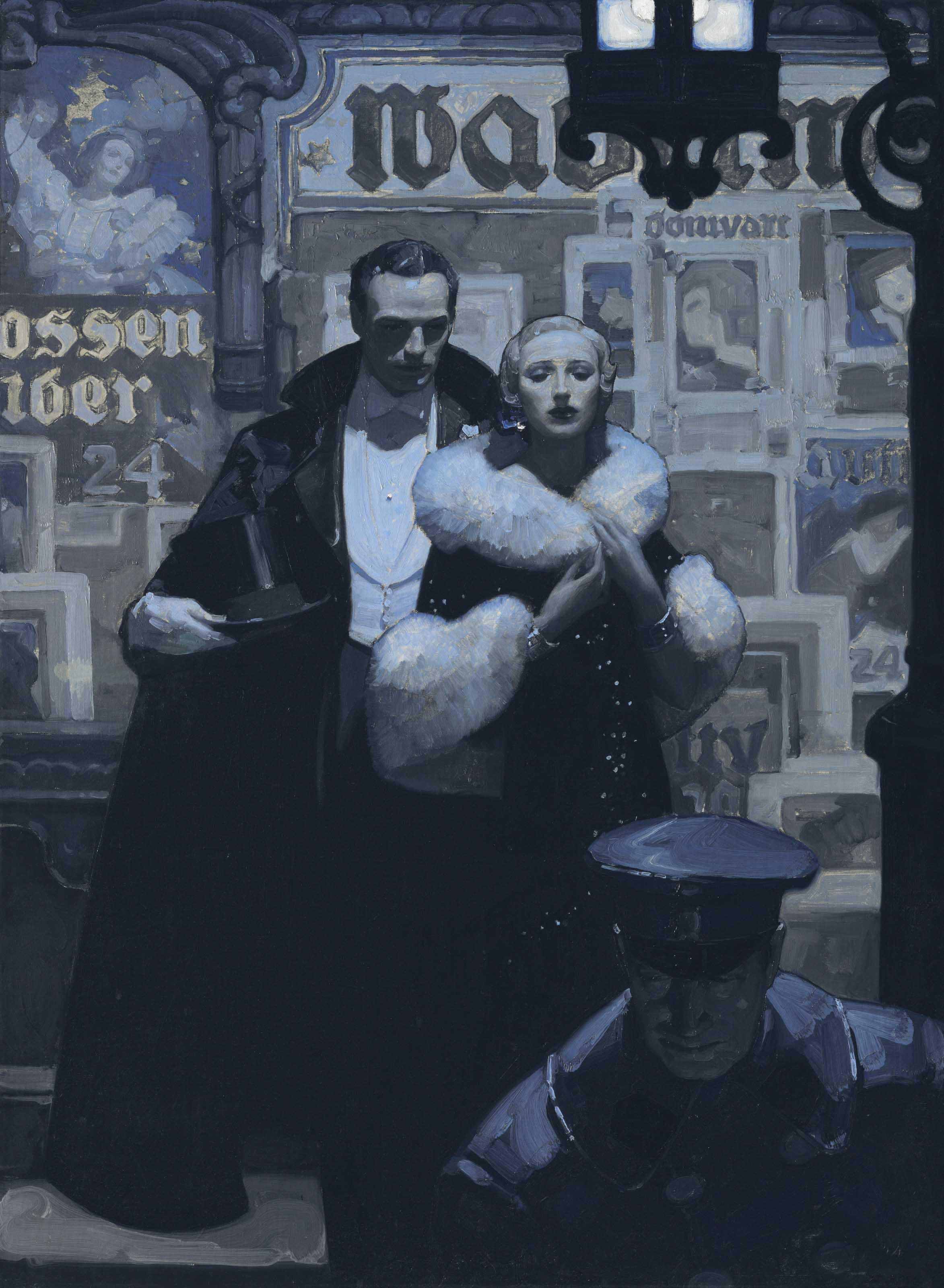 Closed. Frieder, do you realize what that means... (1932), Mead Schaeffer.jpeg