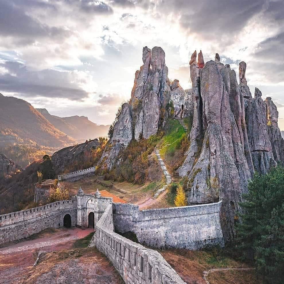 The Belogradchik Fortress, Bulgaria, constructed by the Romans in the 3rd century CE.jpeg