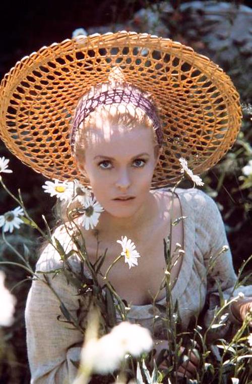 Jean Seberg on set of 'Paint Your Wagon' (1969).jpeg