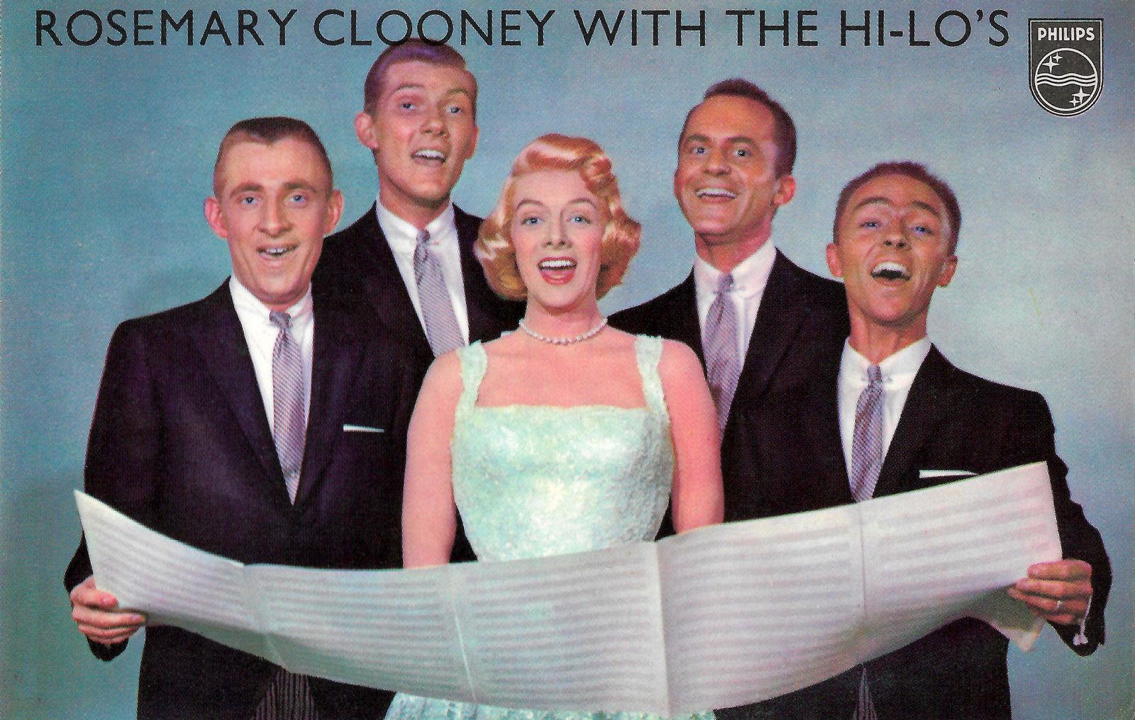 Rosemary Clooney with the Hi Lo's -1946.jpeg