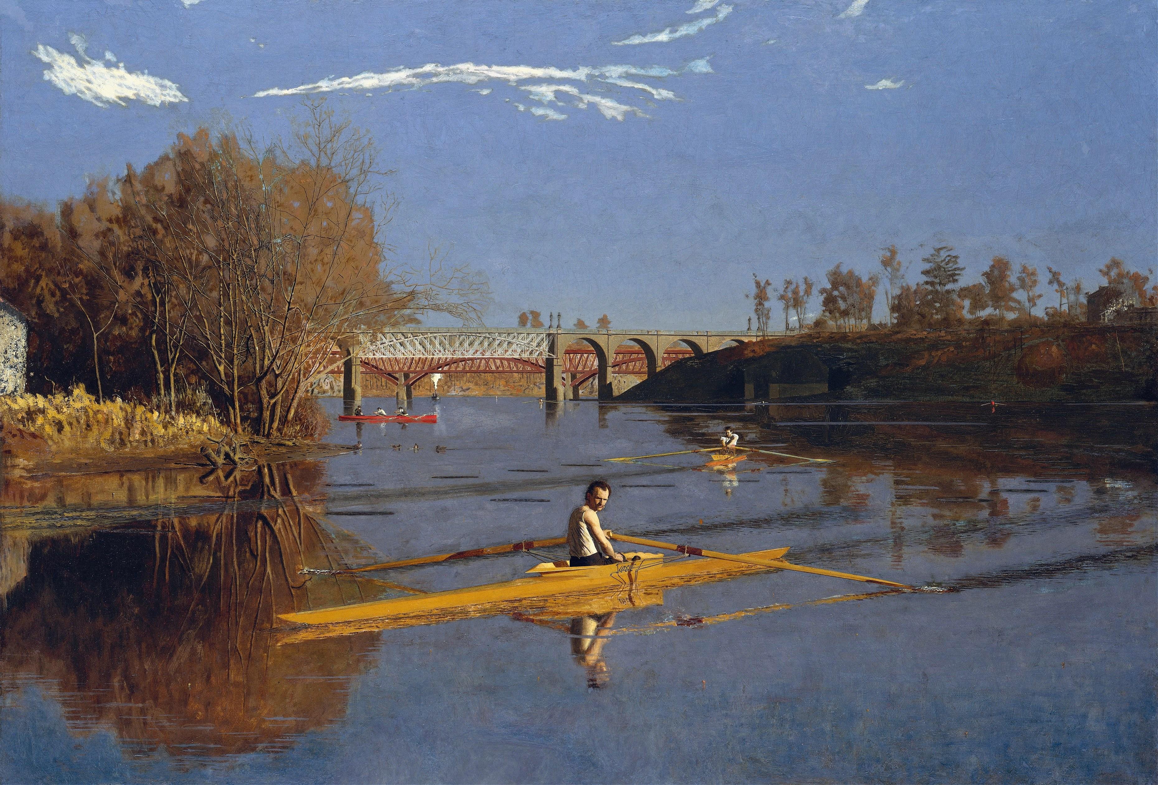 Thomas Eakins - The Champion Single Sculls (Max Schmitt in a Single Scull) (1871).jpeg