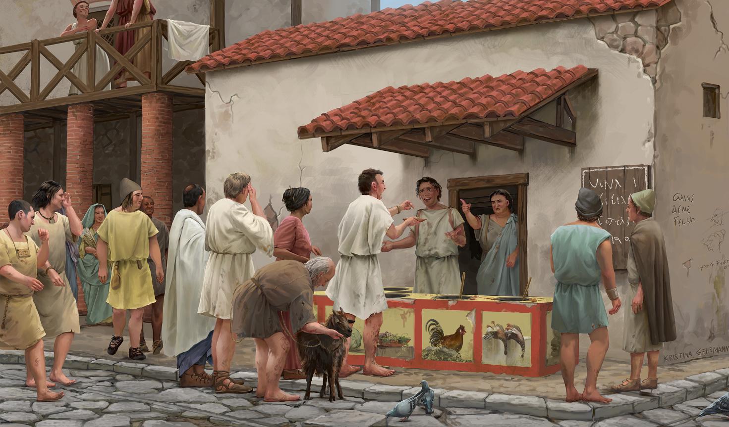 Street scene in Ancient Rome, kgehrmann (me), Photoshop & Wacom Intuos, 2023.jpeg