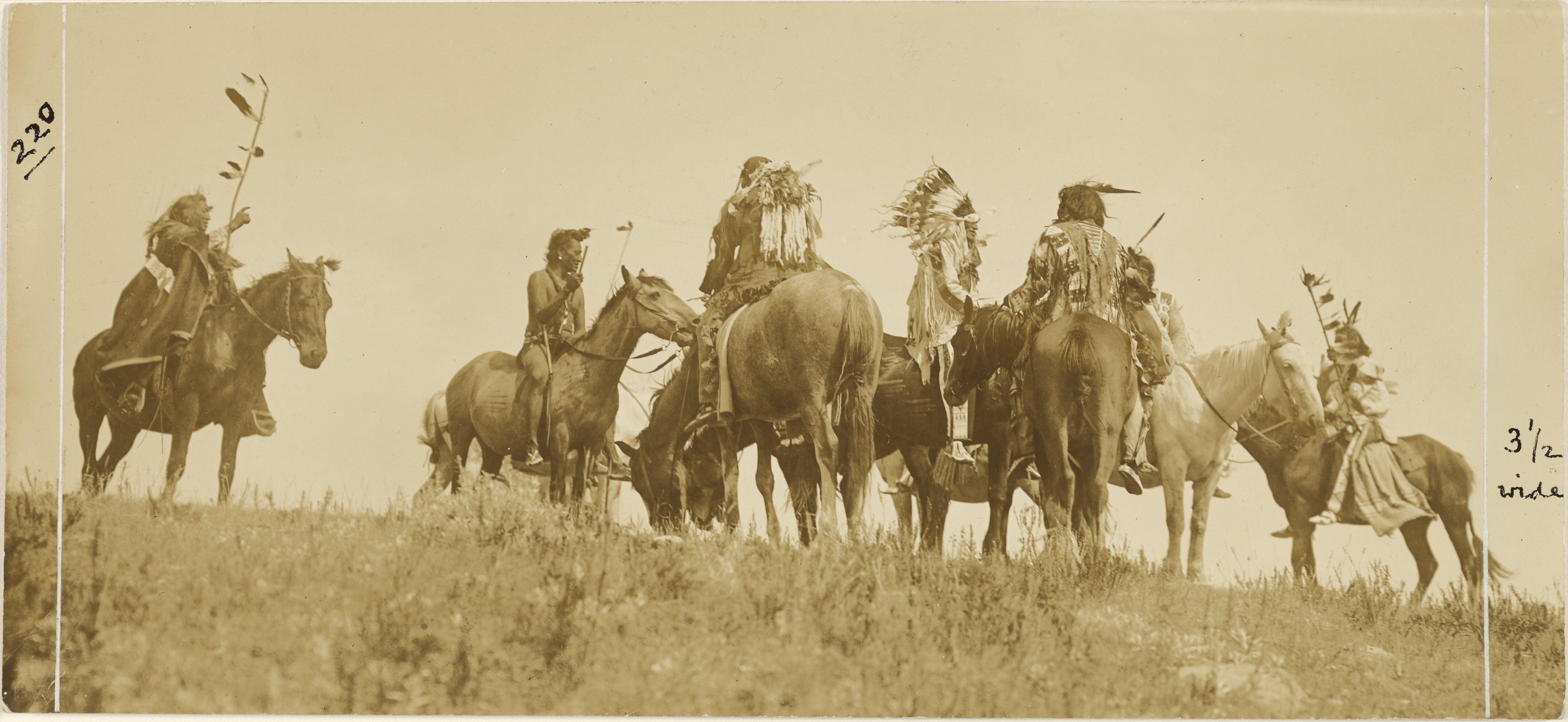 Native American men on horseback, 1898.jpeg