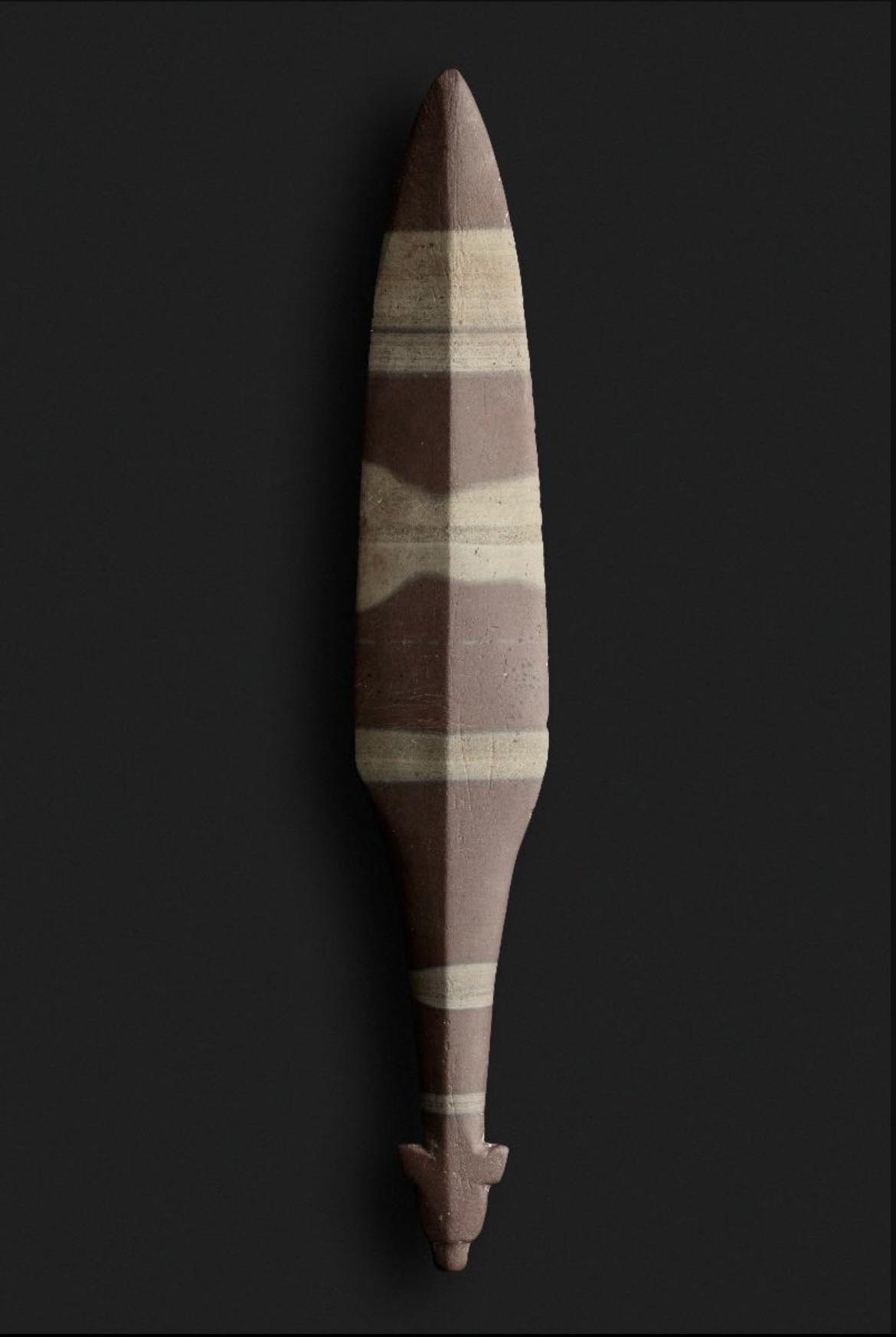 Dagger with a bear head, from Pyhäjoki, Finland. Neolithic Stone Age (ca. 5200-1900-1700 BCE).jpeg