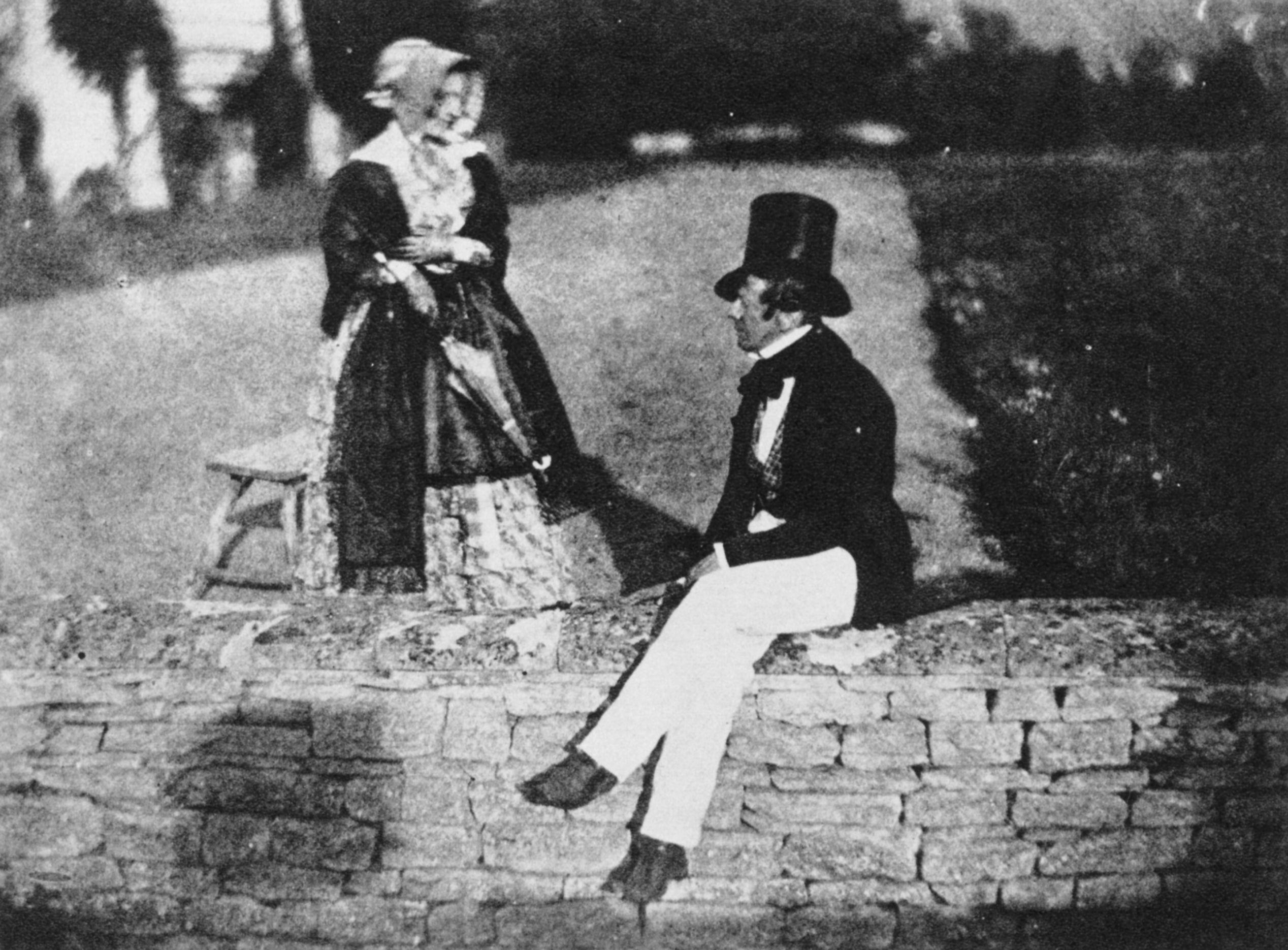 two people in the park at Lacock Abbey, England, c. 1842-1844.jpeg