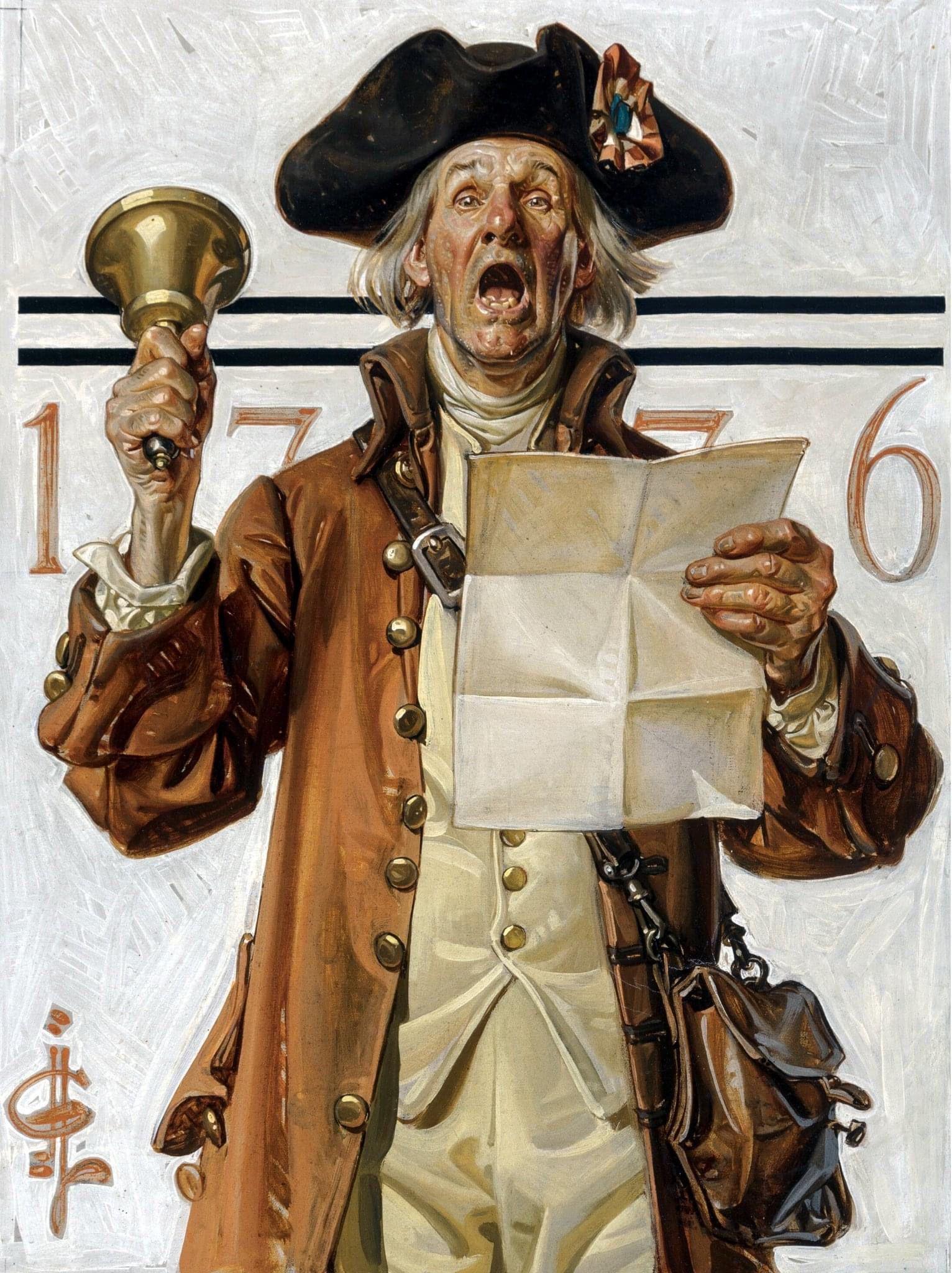 Joseph Christian Leyendecker - Town Crier (1925).jpeg