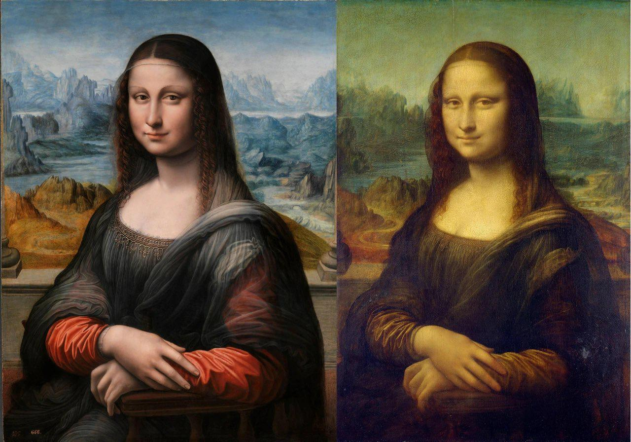 La Gioconda del Prado, an identical copy of the Mona Lisa, done by one of Da Vinci's students.png