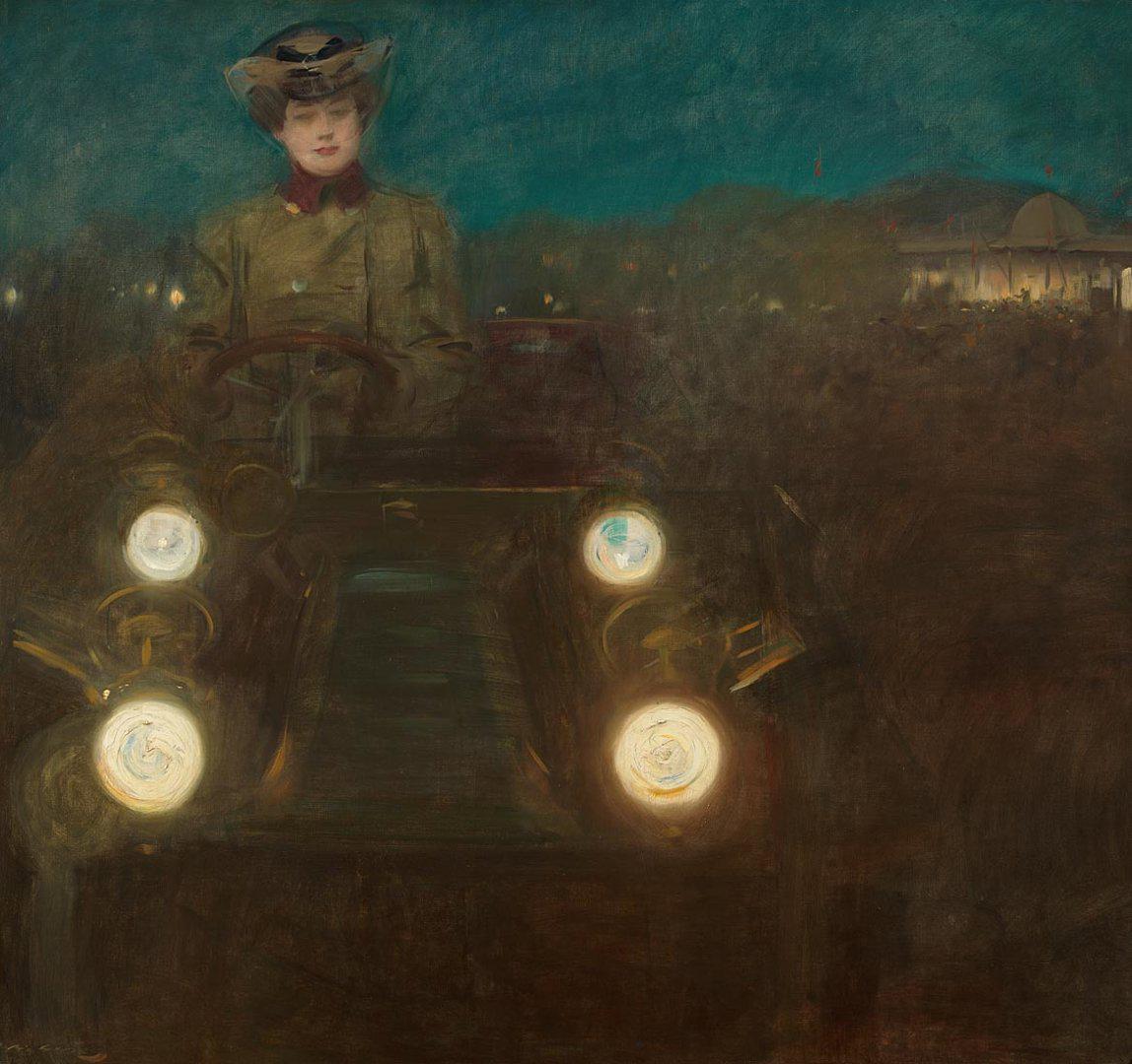 The Automobile, Ramón Casas i Carbó, oil on canvas, 1902.jpeg