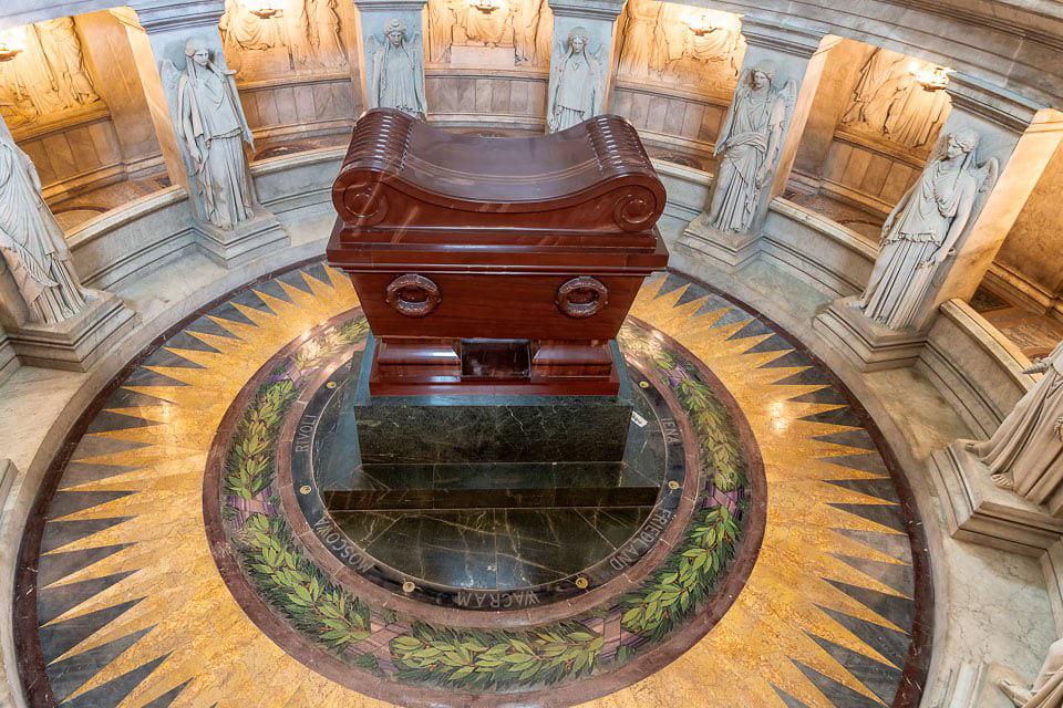 Napoleon's tomb in France. He died while exiled on the island of St Helena on May 5th, 1821.jpeg