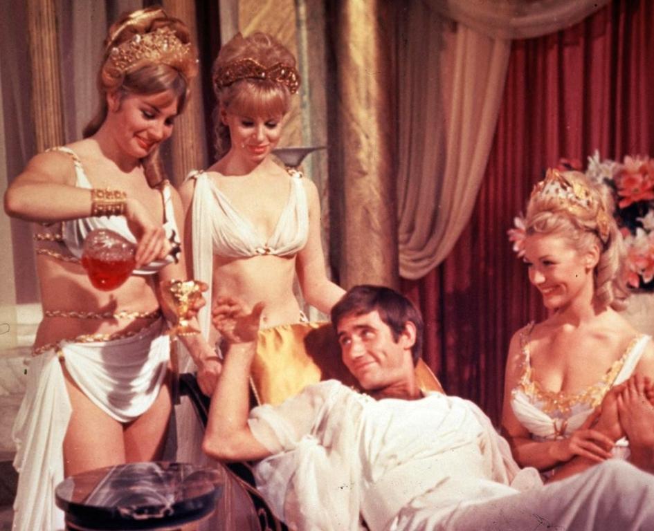 Jim Dale having fun and saying Carry on Cleo in 1964.jpeg