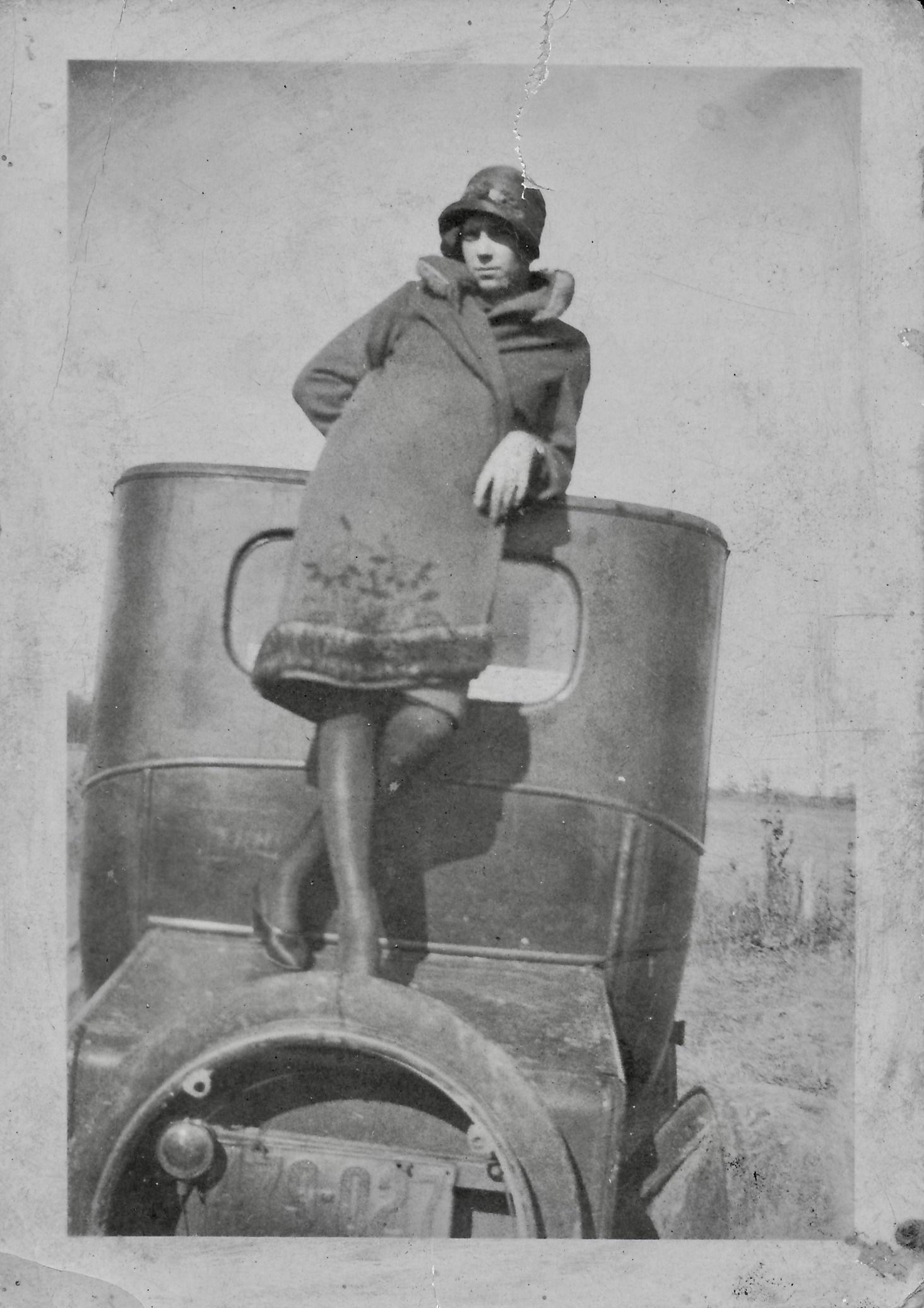 'Our first car'. 1920s, Missouri, I think.jpeg