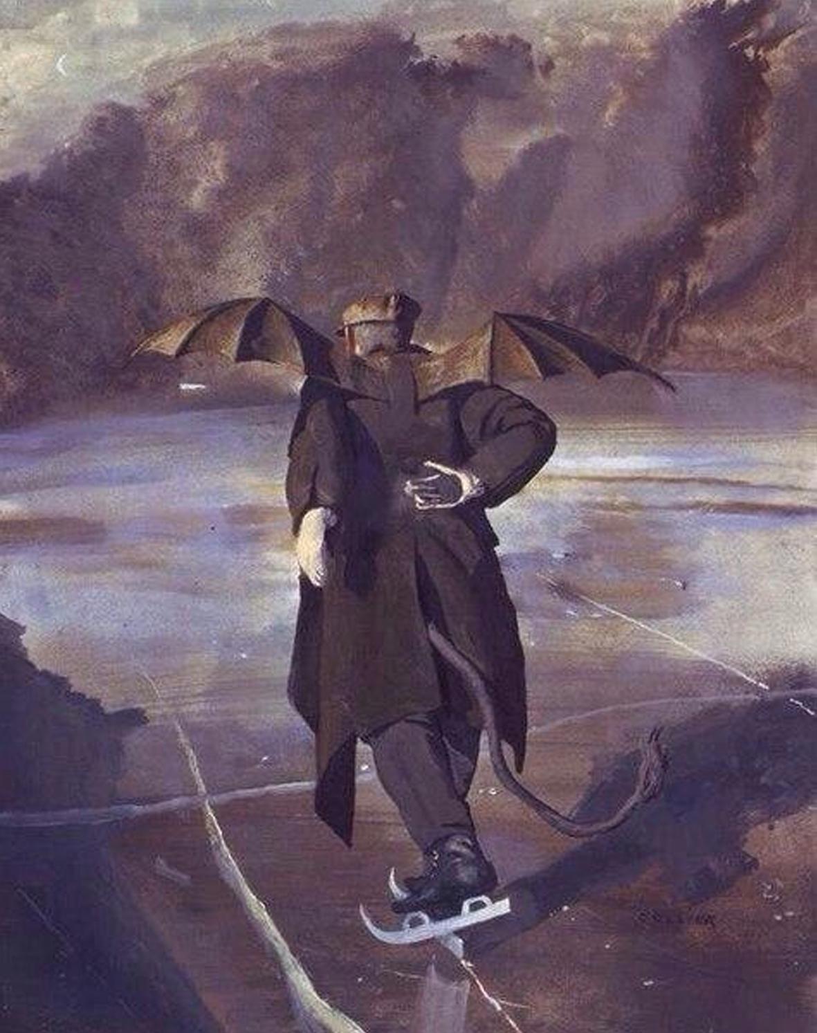 John Collier - The Devil skating when Hell freezes over (1894).jpeg