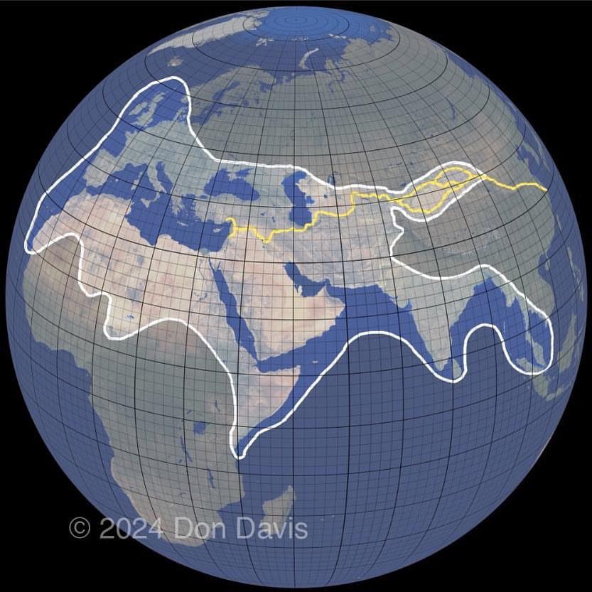approximate limits of the world known to the Romans, around 150 AD..jpeg