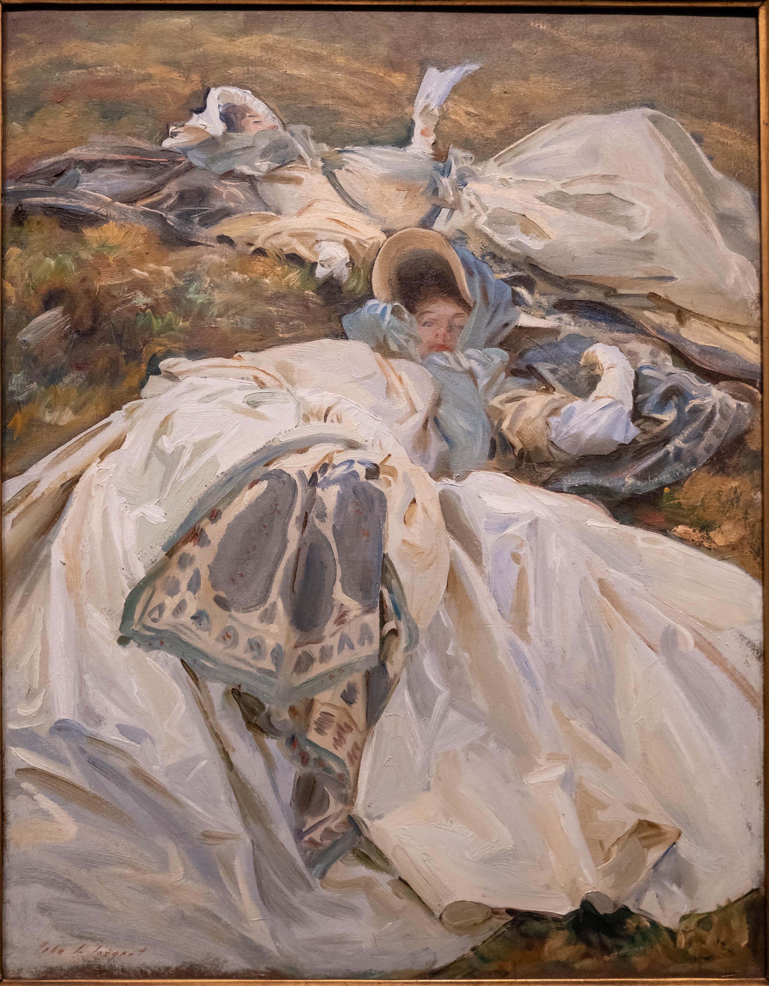 John Singer Sargent - Two Girls in White Dresses (about 1911).jpeg