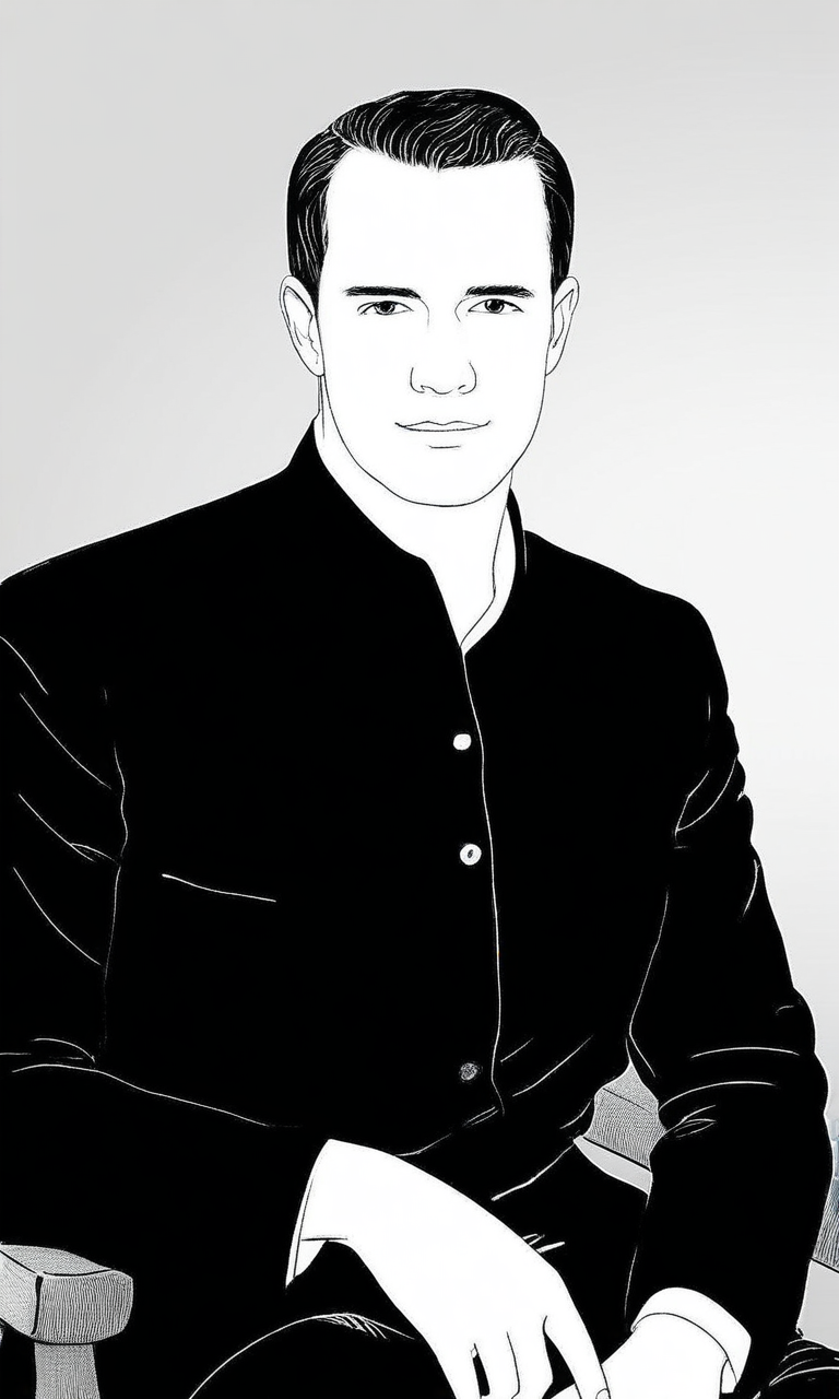 Person at [link Nikolay_Nekrasov], black & white lineart.png