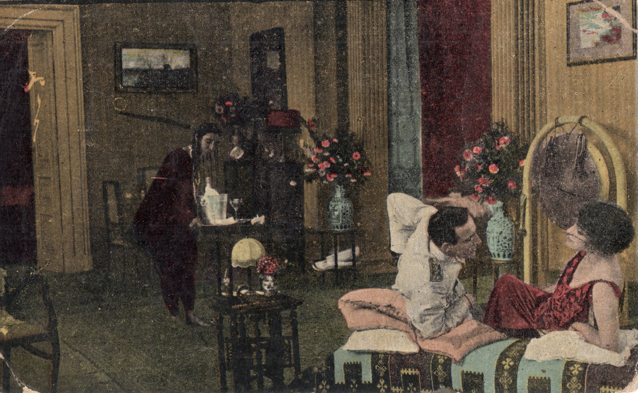 Italian melodrama Il dramma di una notte aka Una notte a Calcutta (The Drama of One Night, Mario Caserini 1918), starring Lyda Borelli.jpg