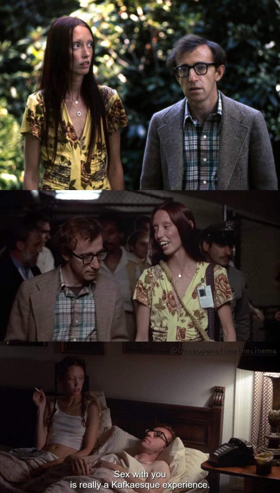 Shelley Duvall & Woody Allen as Pam & Alvy Singer in Annie Hall (1977) by Woody Allen.jpeg