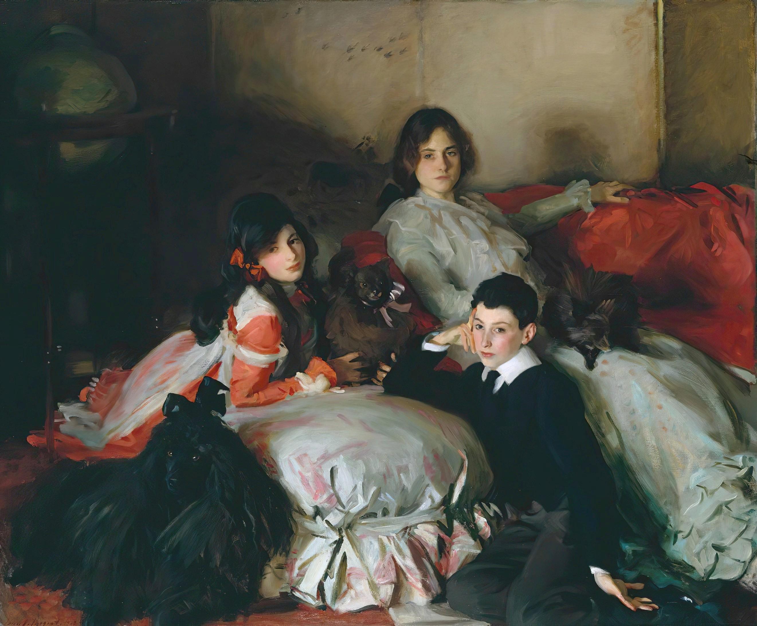 John Singer Sargent - Essie, Ruby Und Ferdinand Wertheimer (c.1900).jpeg