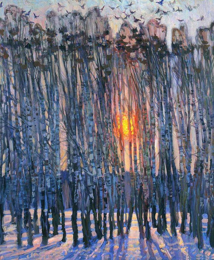 Screaming Spring - Mikhail Georgievich Abakumov (1948-).jpeg