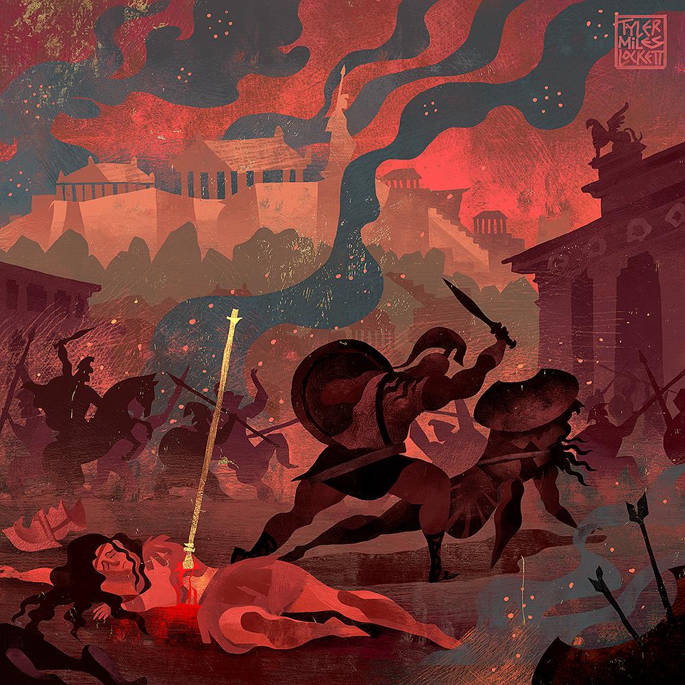 Tyler Miles Lockett, Amazons #4 The Attic War.jpeg