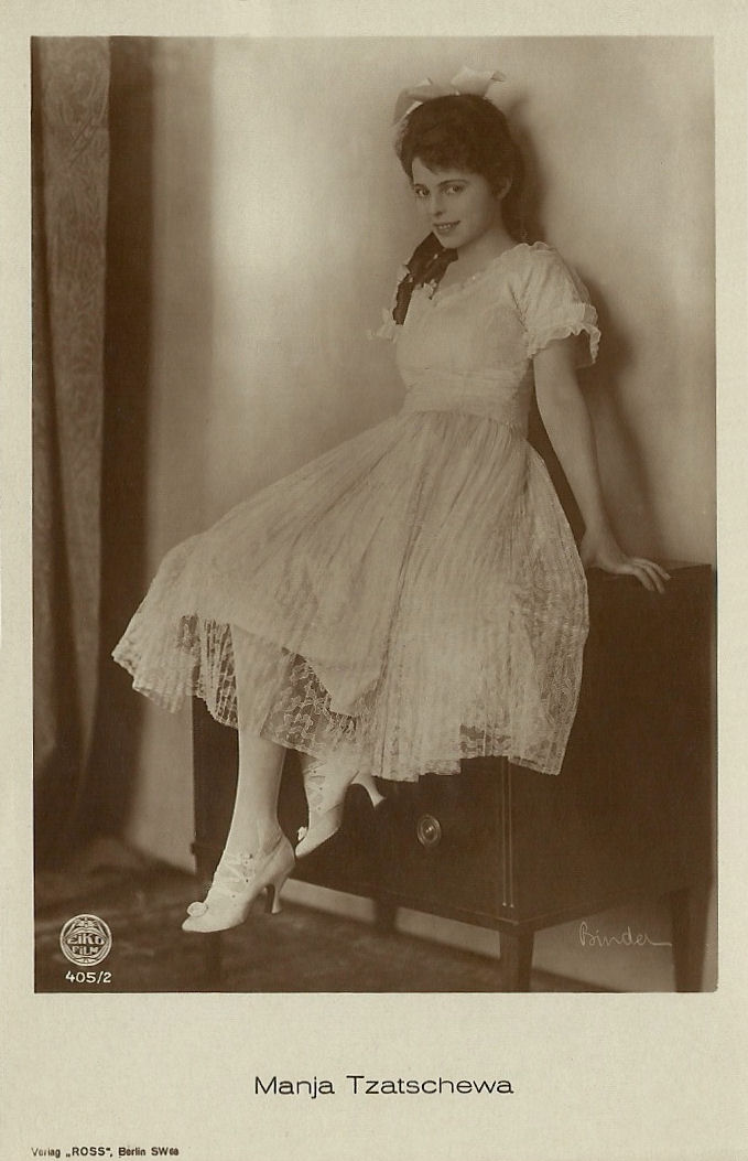 Manja Tzatschewa (1900-1975), a Bulgarian actress who worked in the German silent cinema of the late 1910s and early 1920s.jpg