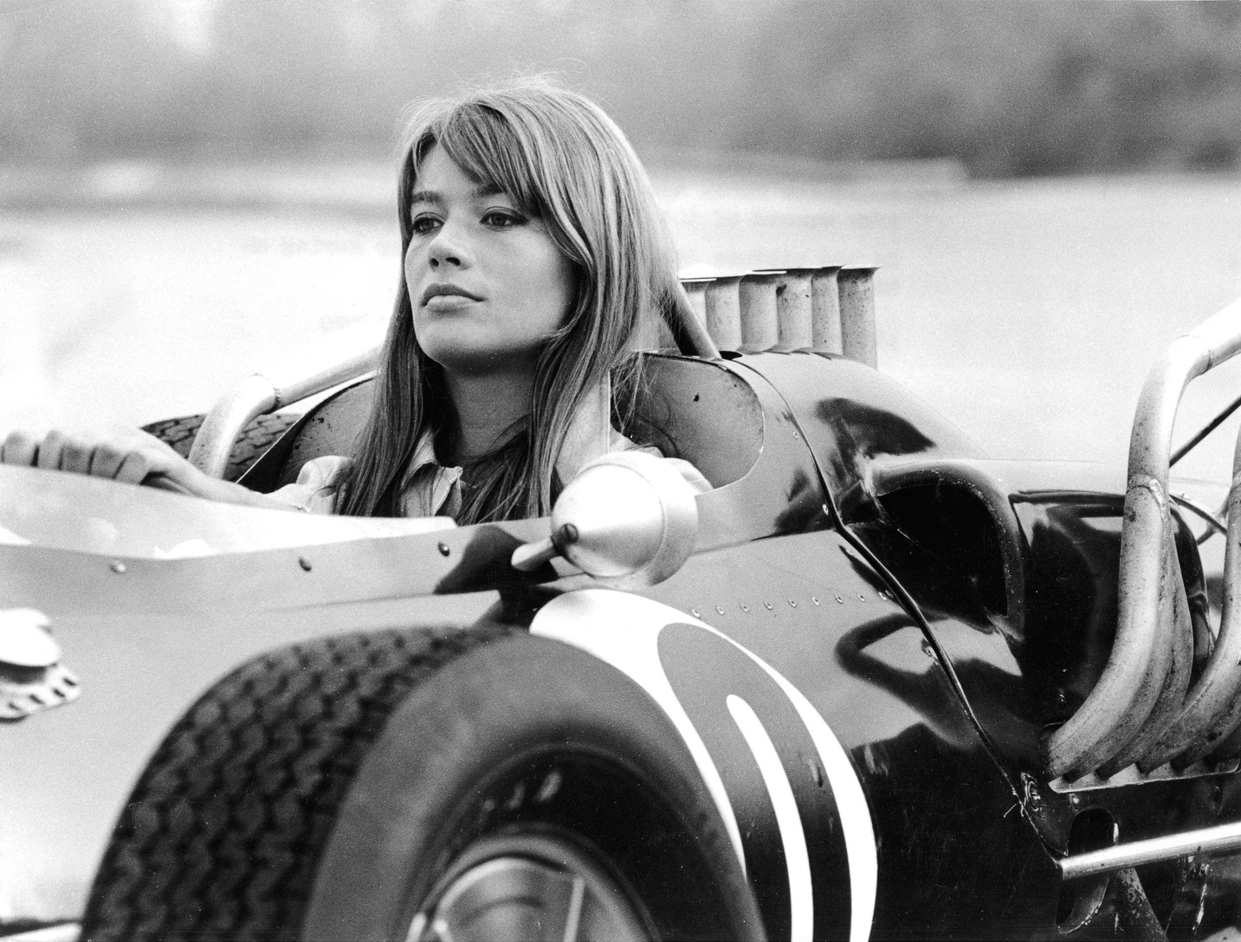 Françoise Hardy, on the Grand Prix set - 1966.jpeg