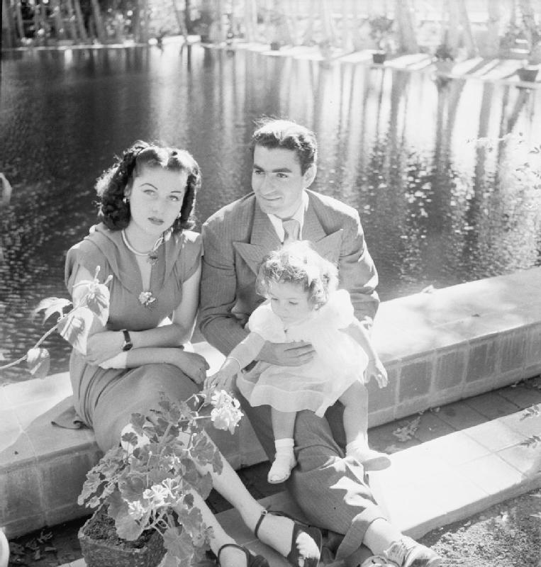 Princess Fawzia of Egypt, Shah of Iran. 1940s.jpeg
