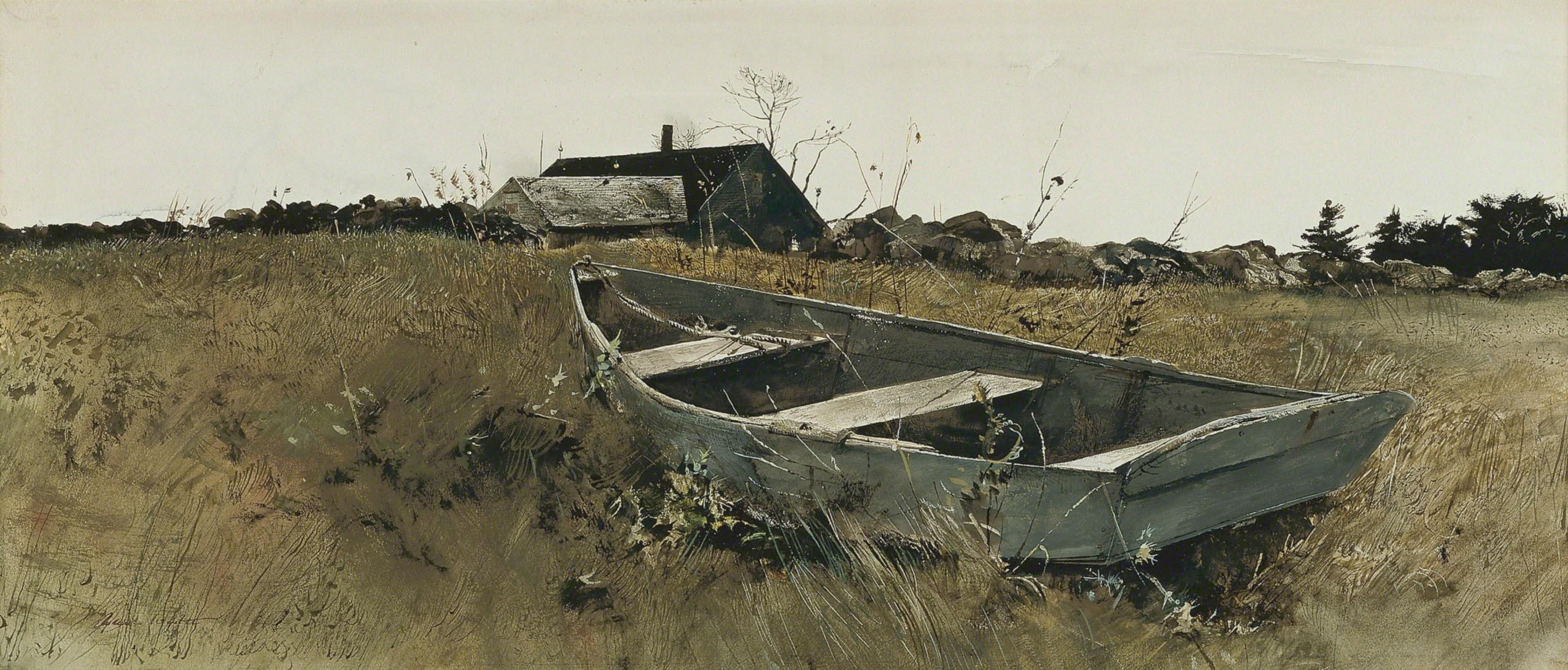 Andrew Wyeth - Teel's Island (1954).jpeg