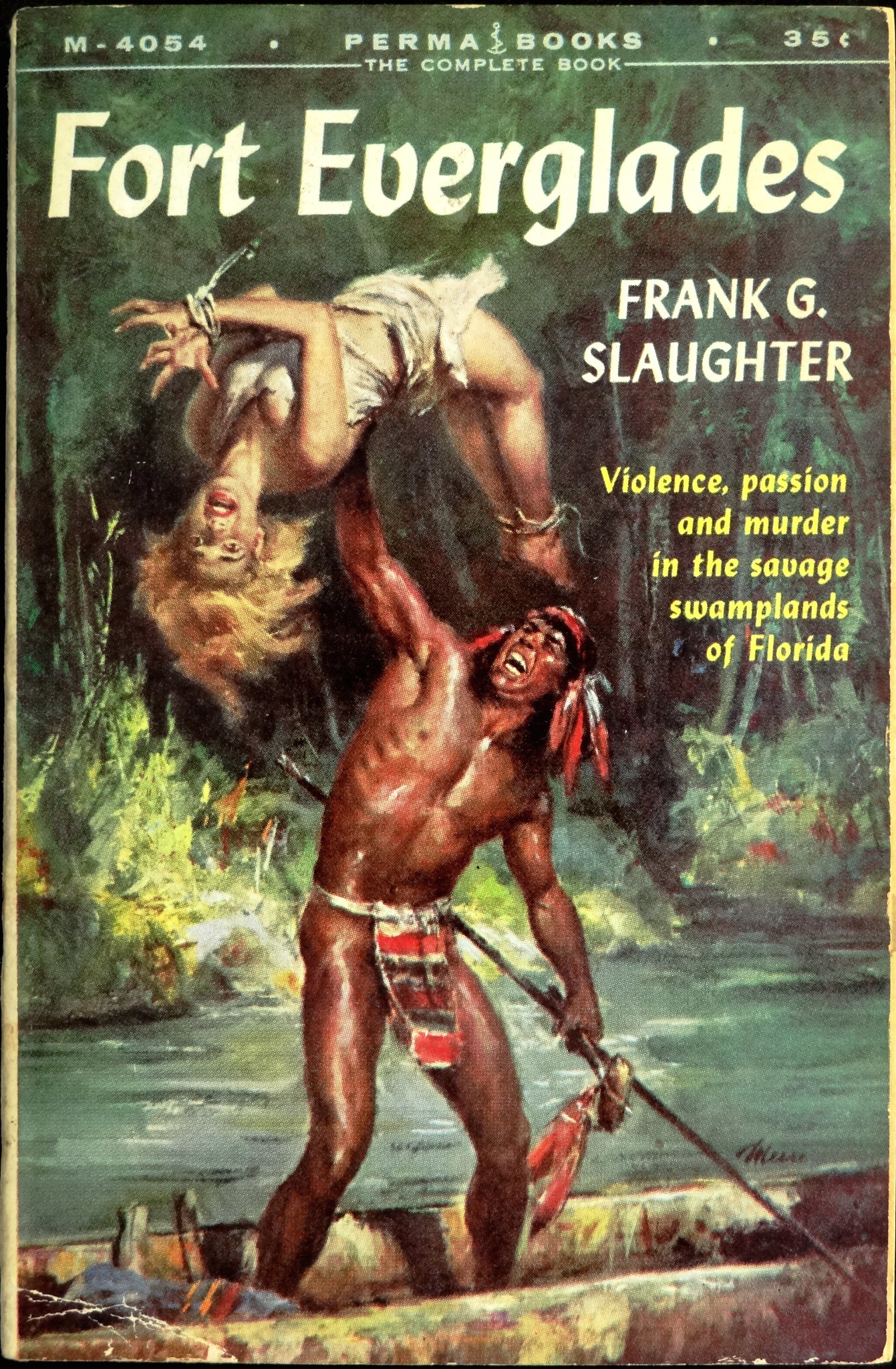 Permabooks M-4054 (Sept., 1958). Sixth printing. Cover Art by James Meese.jpg