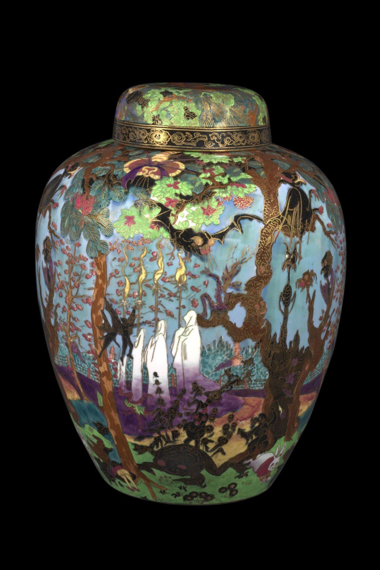 ‘Ghostly Wood' Jar and Cover by Daisy Makeig-Jones for Josiah Wedgwood and Sons, 1916-32.jpeg