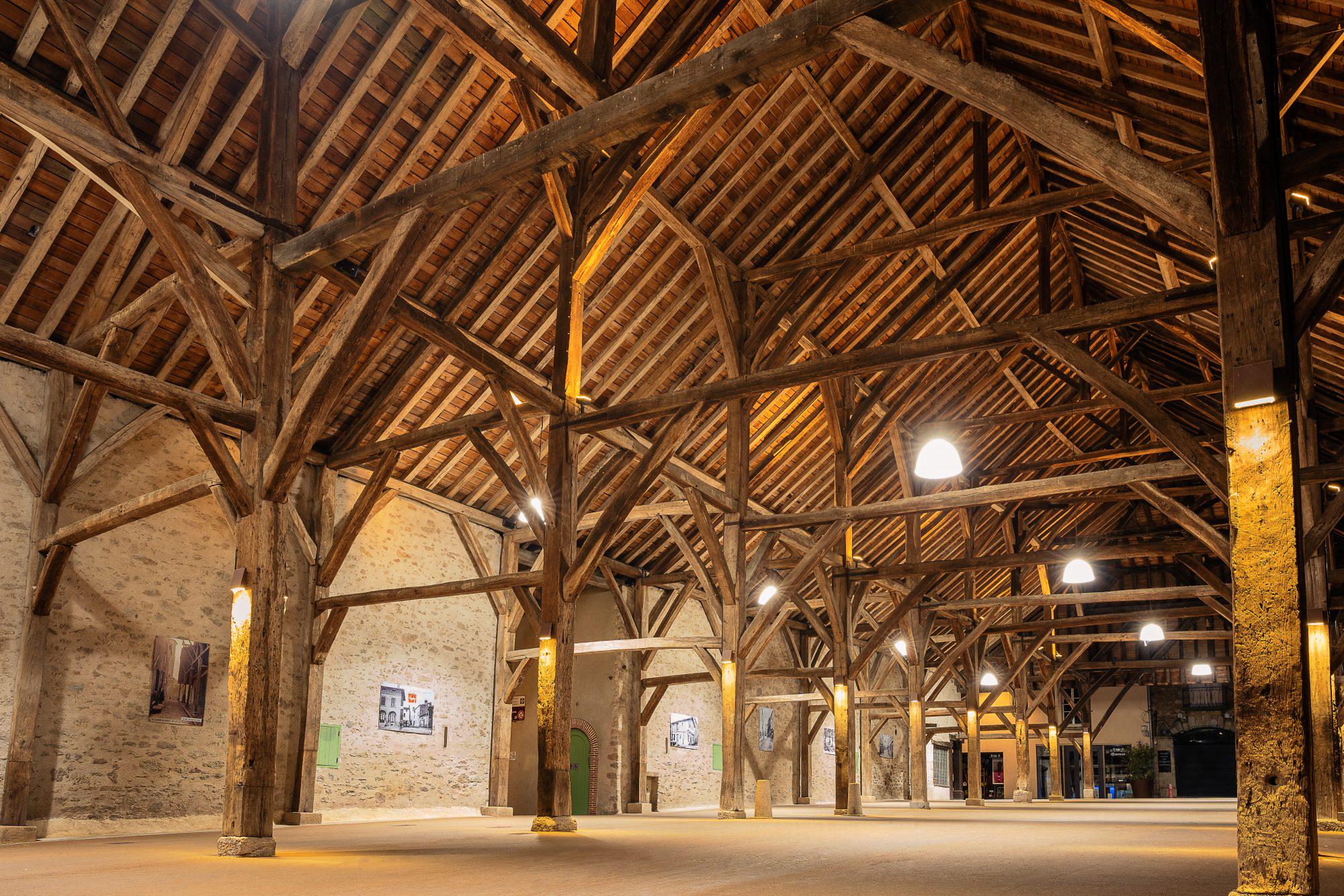 The halls of Clisson in France, were built in the 14th century to the market place created by the lords of the city a century ago.jpeg