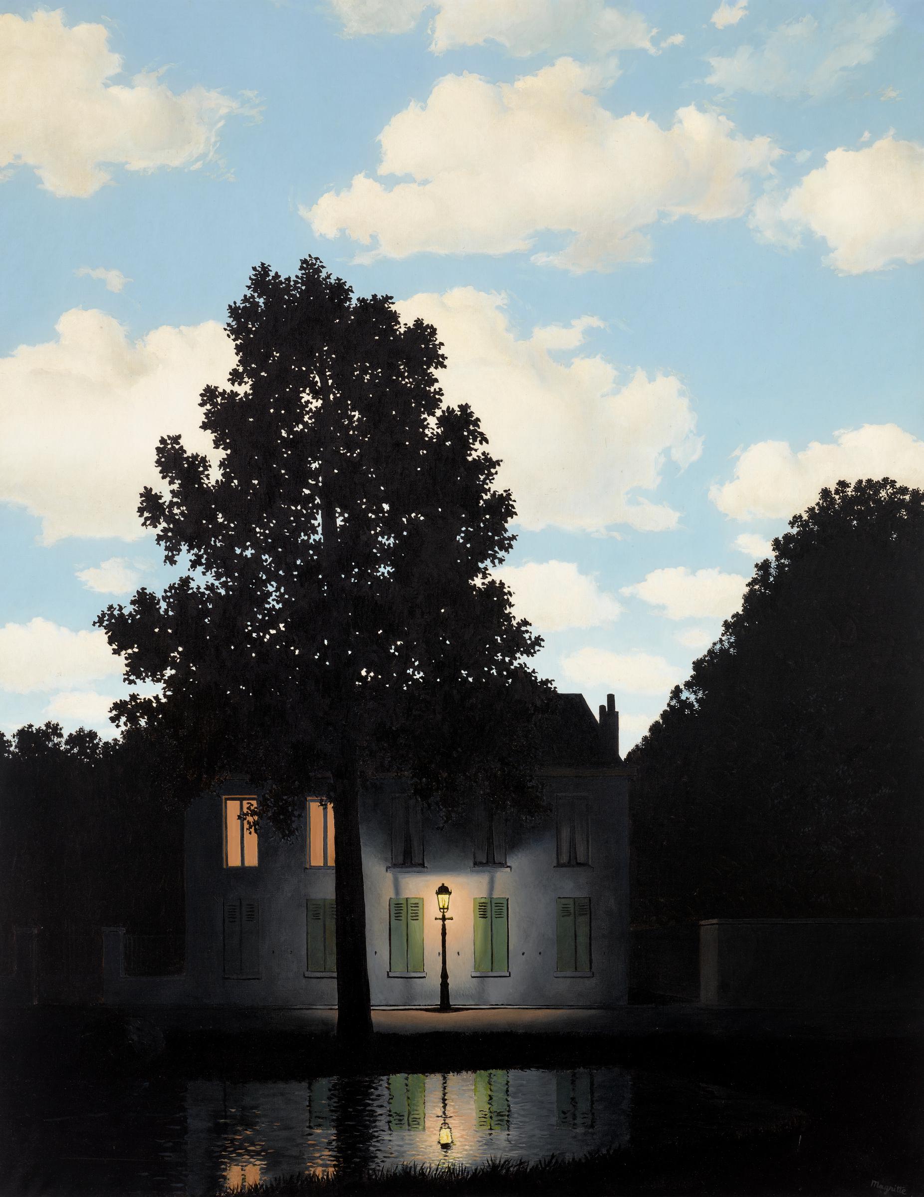 René Magritte - L’empire des lumières, (1954).jpeg