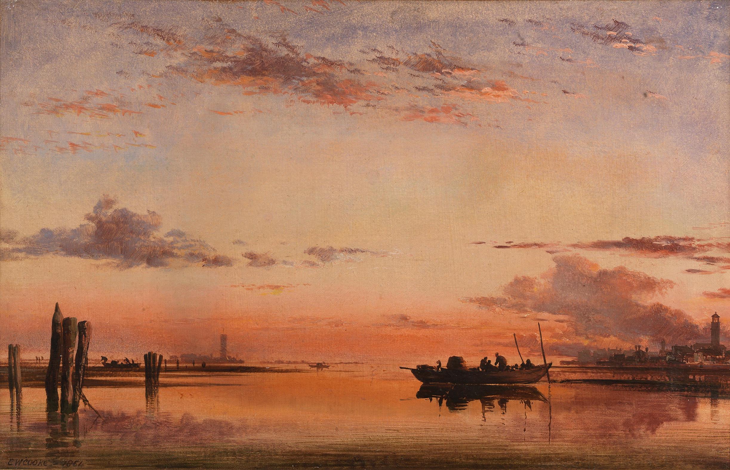 Petrus van Schendel (1811-1880) - Santa Maria della Salute, evening.jpeg
